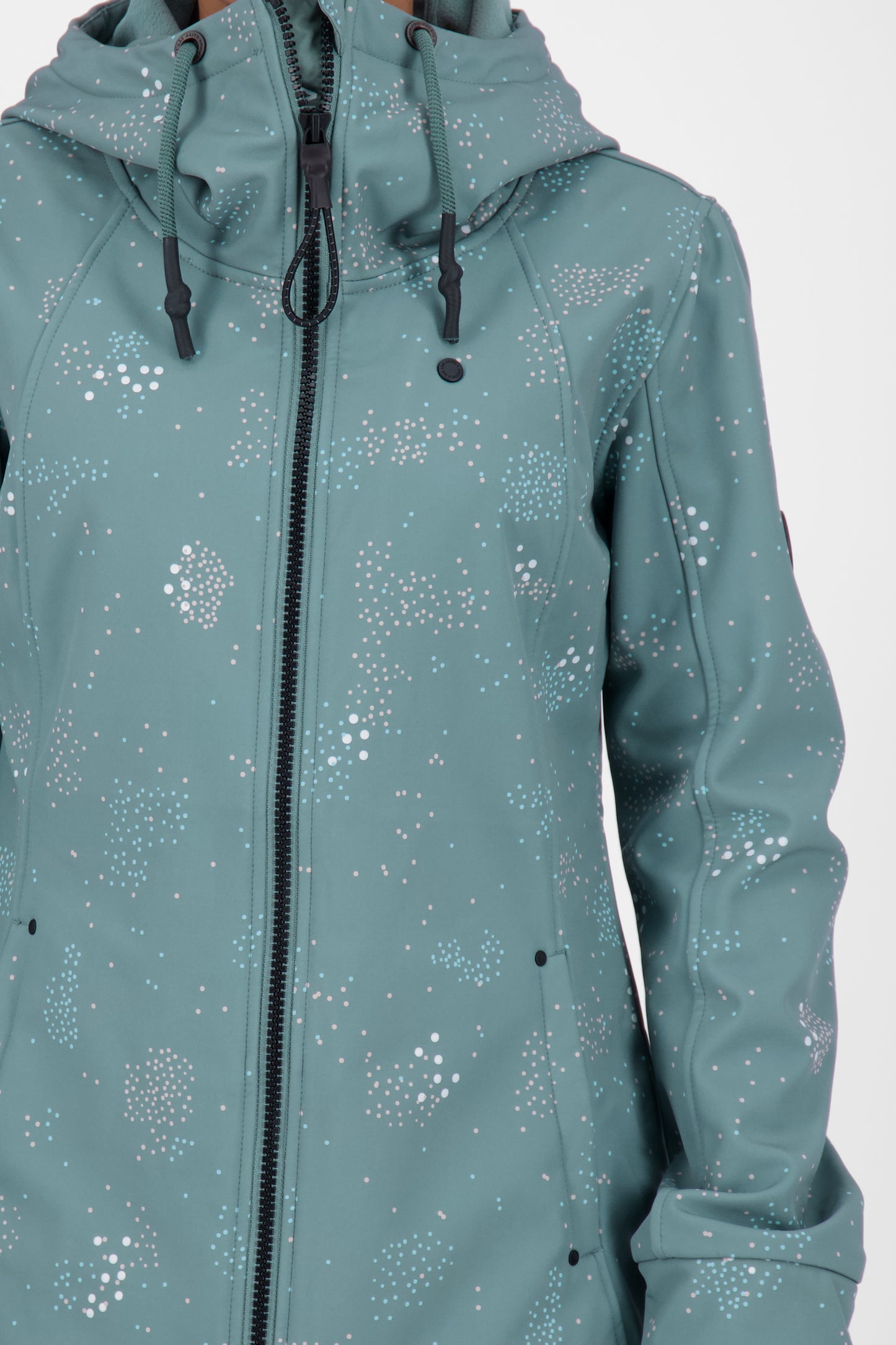 LilouAK S Übergangsjacke - mit hochwertiger Softshell Qualität Grau