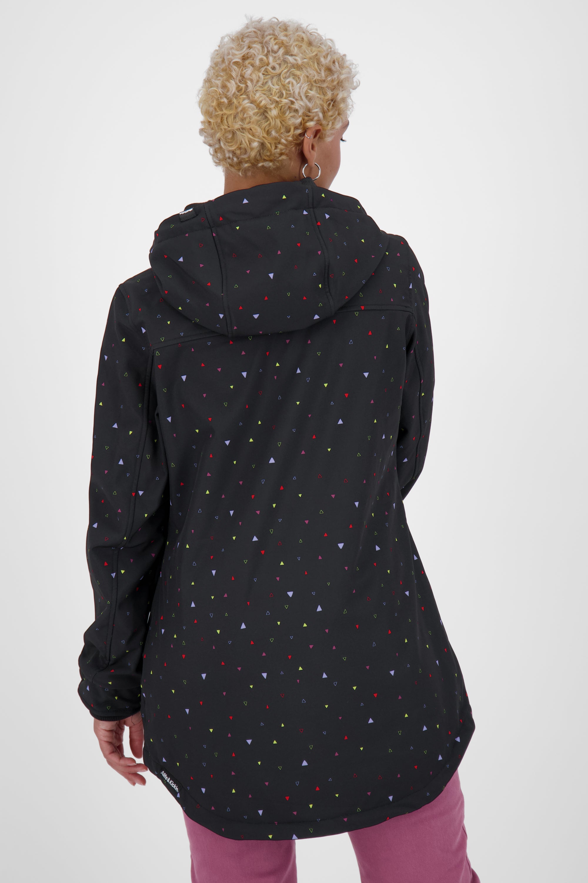 LilouAK S Übergangsjacke - mit hochwertiger Softshell Qualität Schwarz
