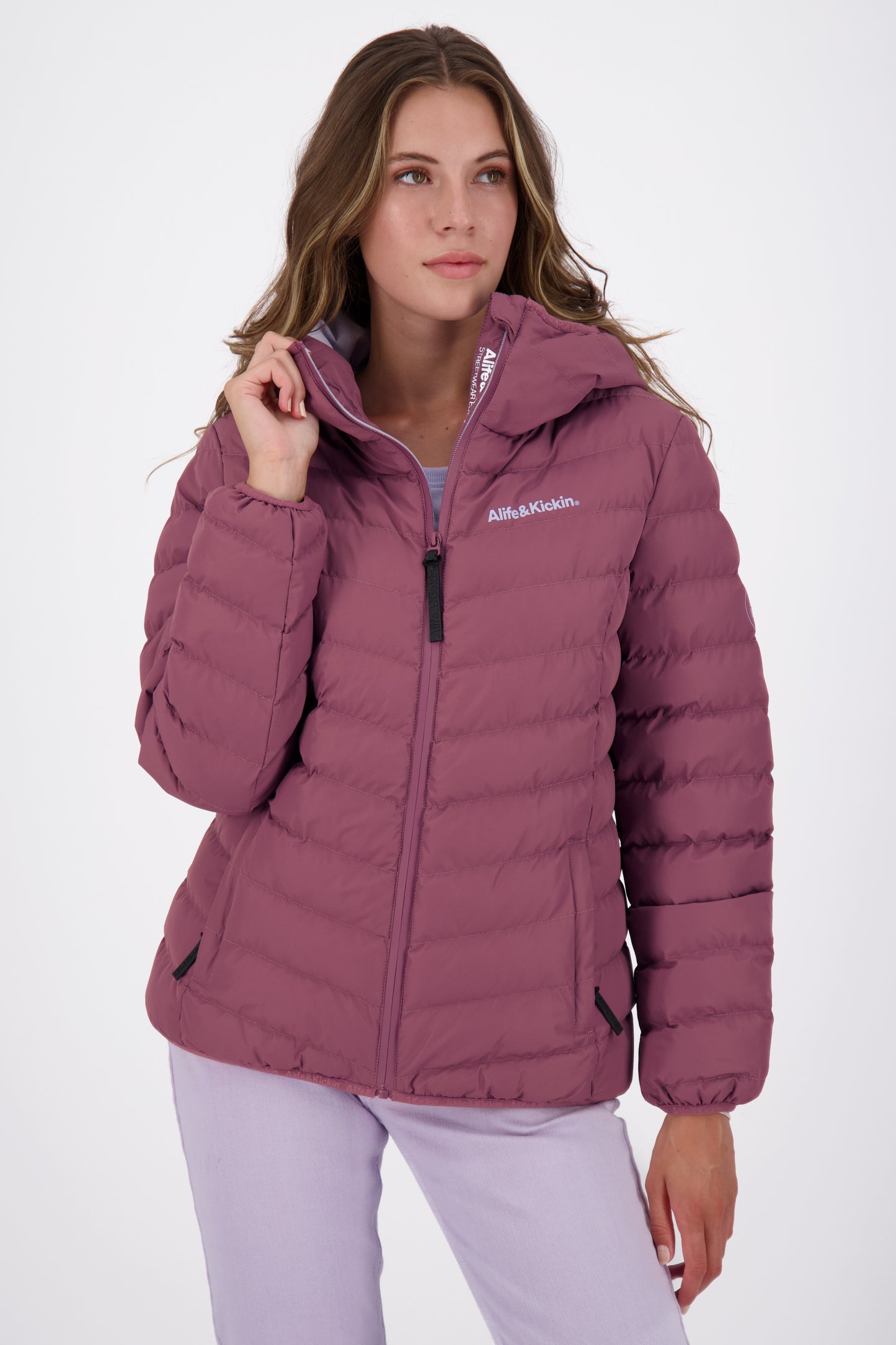 Damenjacke RabeaAK A von Alife and Kickin - warm, stylisch & funktional Violett