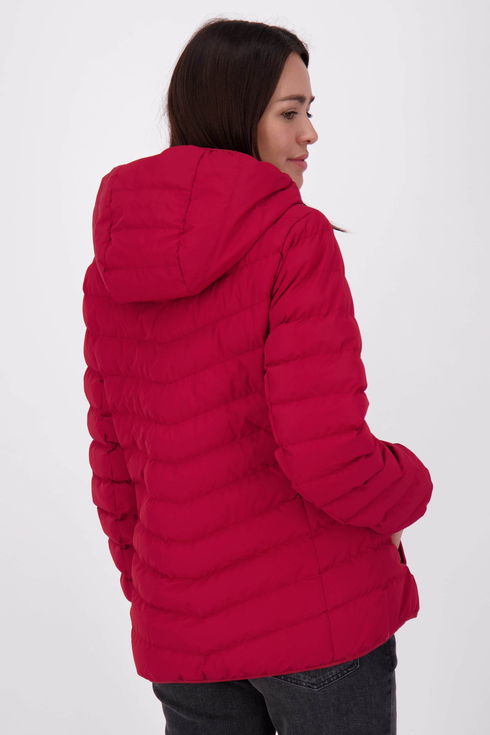 Damenjacke RabeaAK A von Alife and Kickin - warm, stylisch & funktional Dunkelrot
