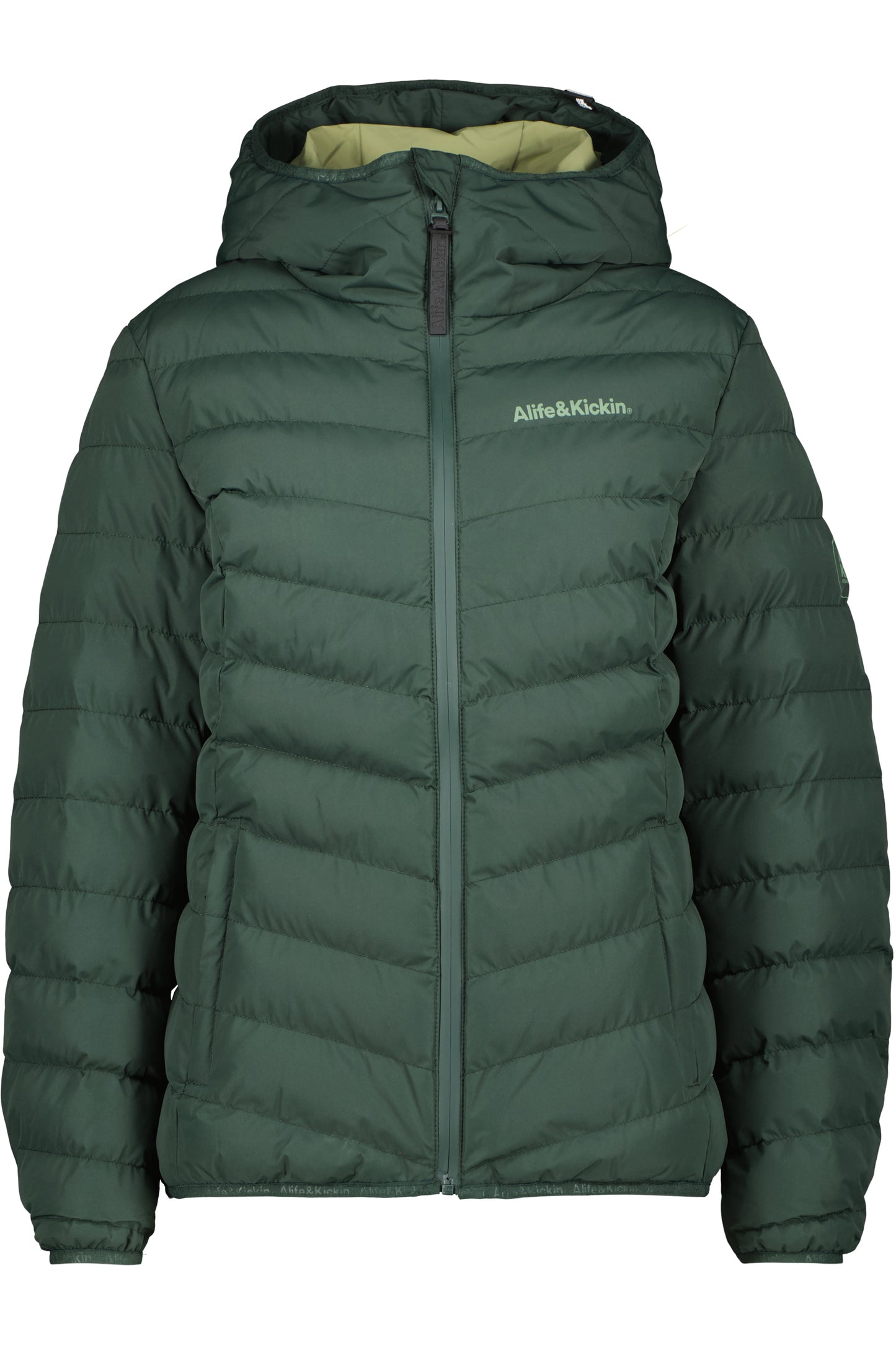 Damenjacke RabeaAK A von Alife and Kickin - warm, stylisch & funktional Dunkelgrün