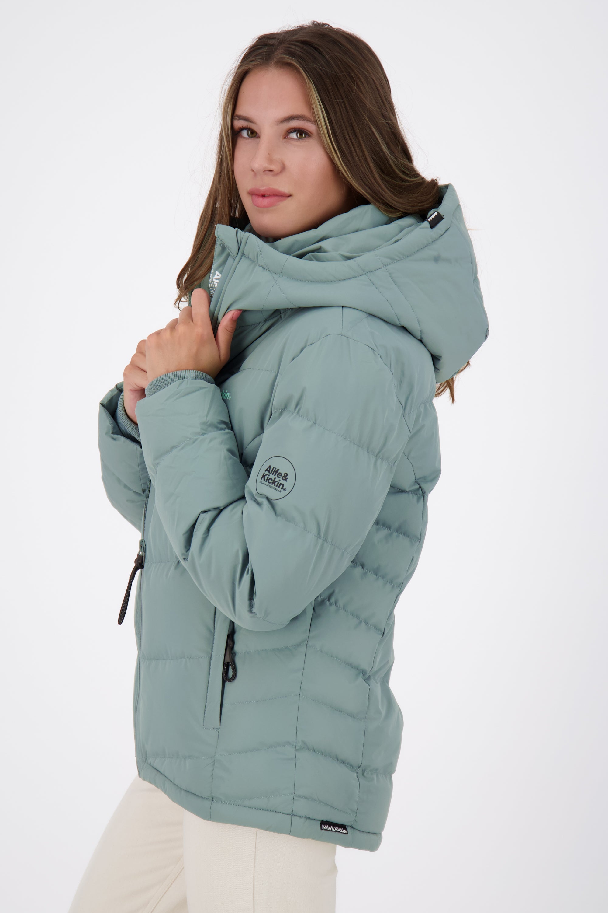 Trendige Steppjacke Damen RaianaAK A - der ideale Begleiter Grau