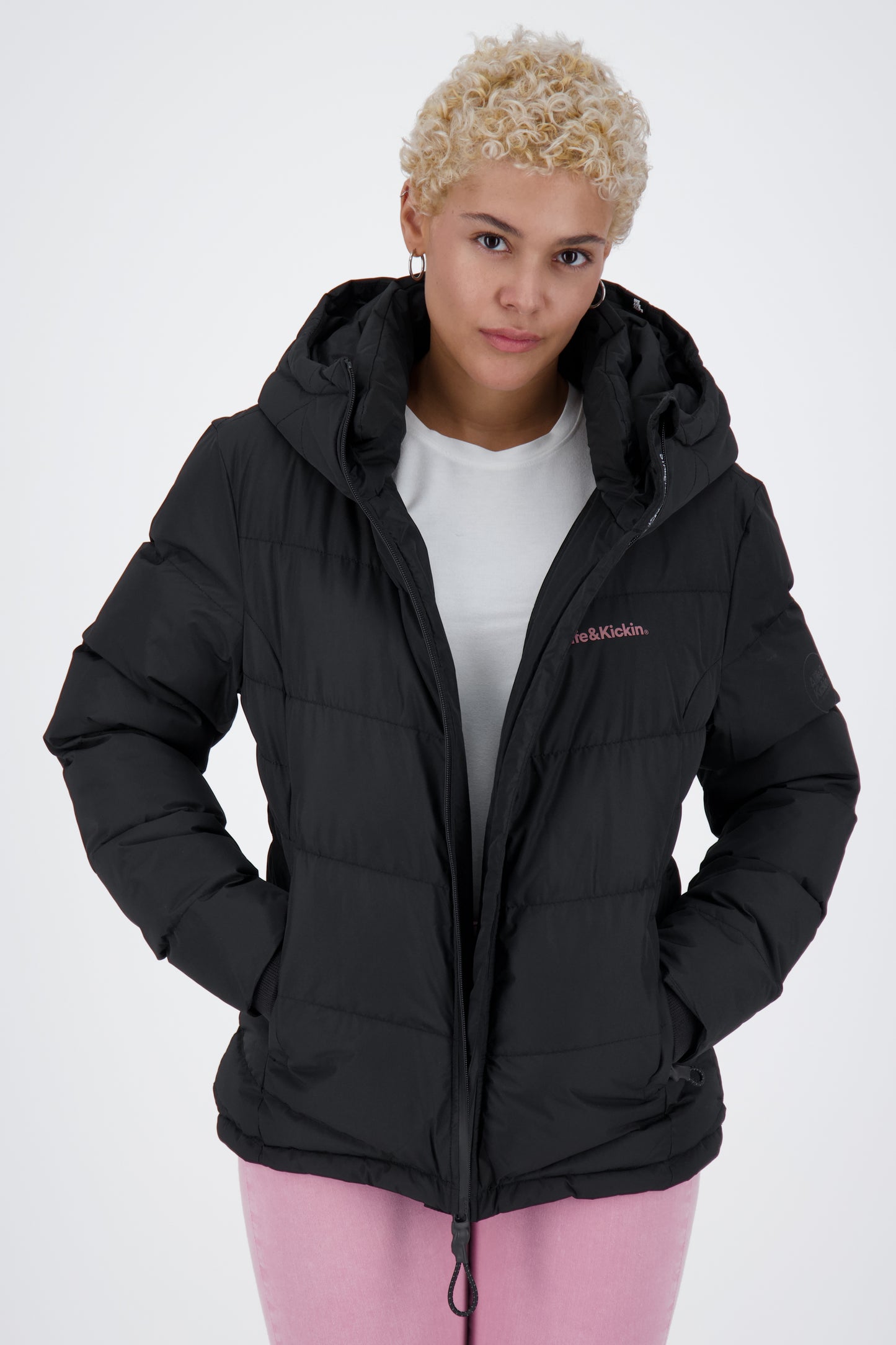 Trendige Steppjacke Damen RaianaAK A - der ideale Begleiter Schwarz