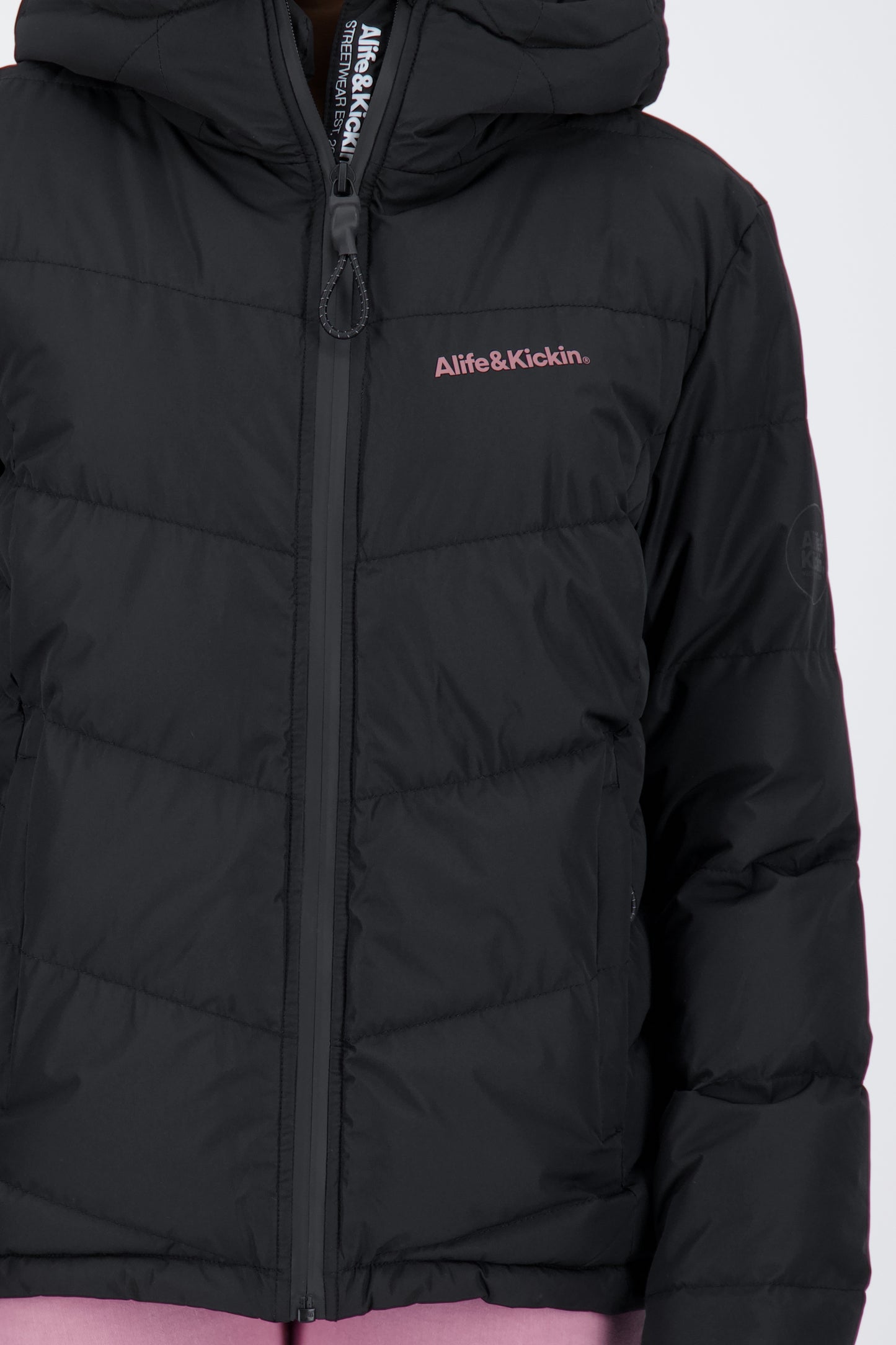 Trendige Steppjacke Damen RaianaAK A - der ideale Begleiter Schwarz