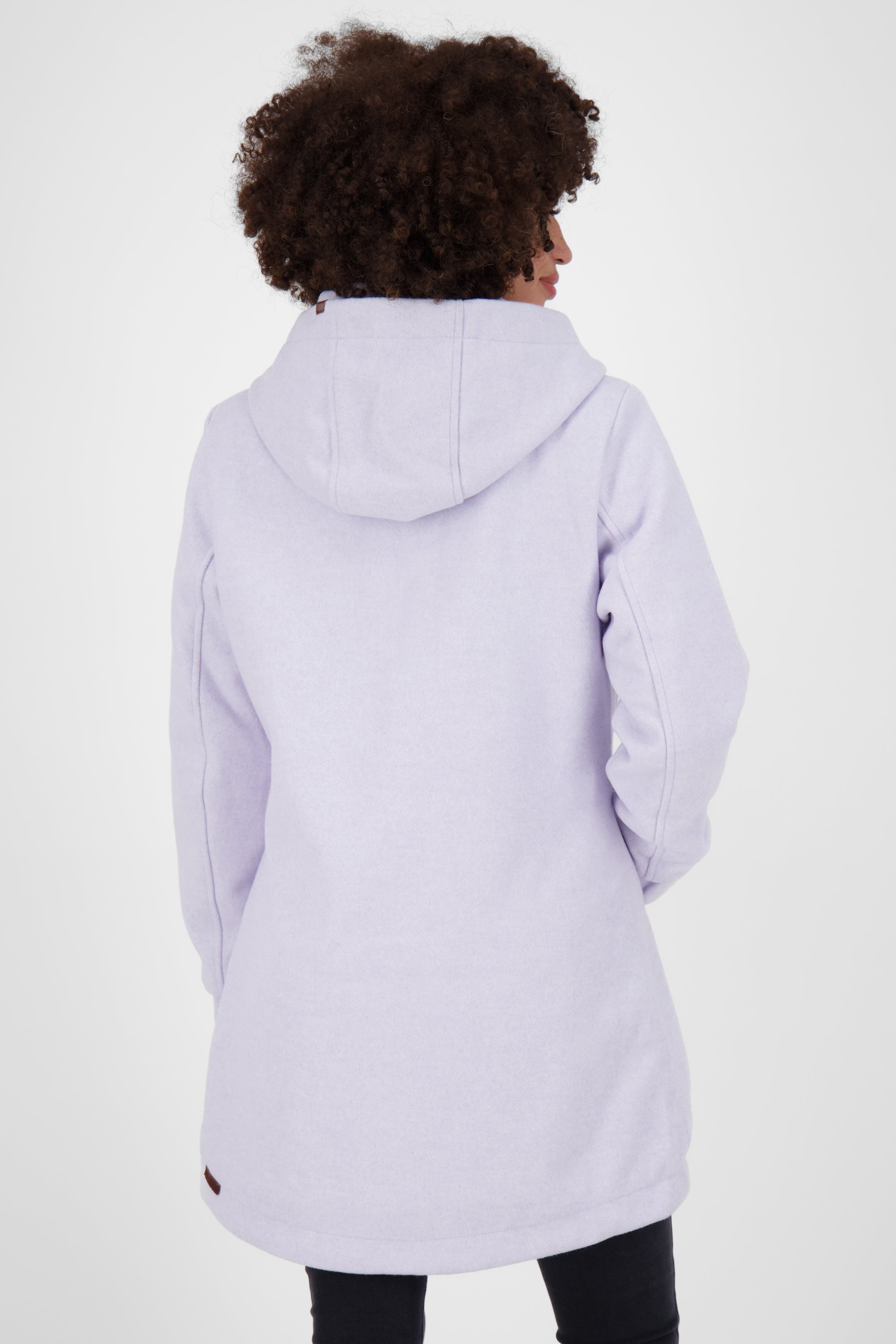 Alife and Kickin CarlinaAK J - Figurbetonter Damenmantel Violett