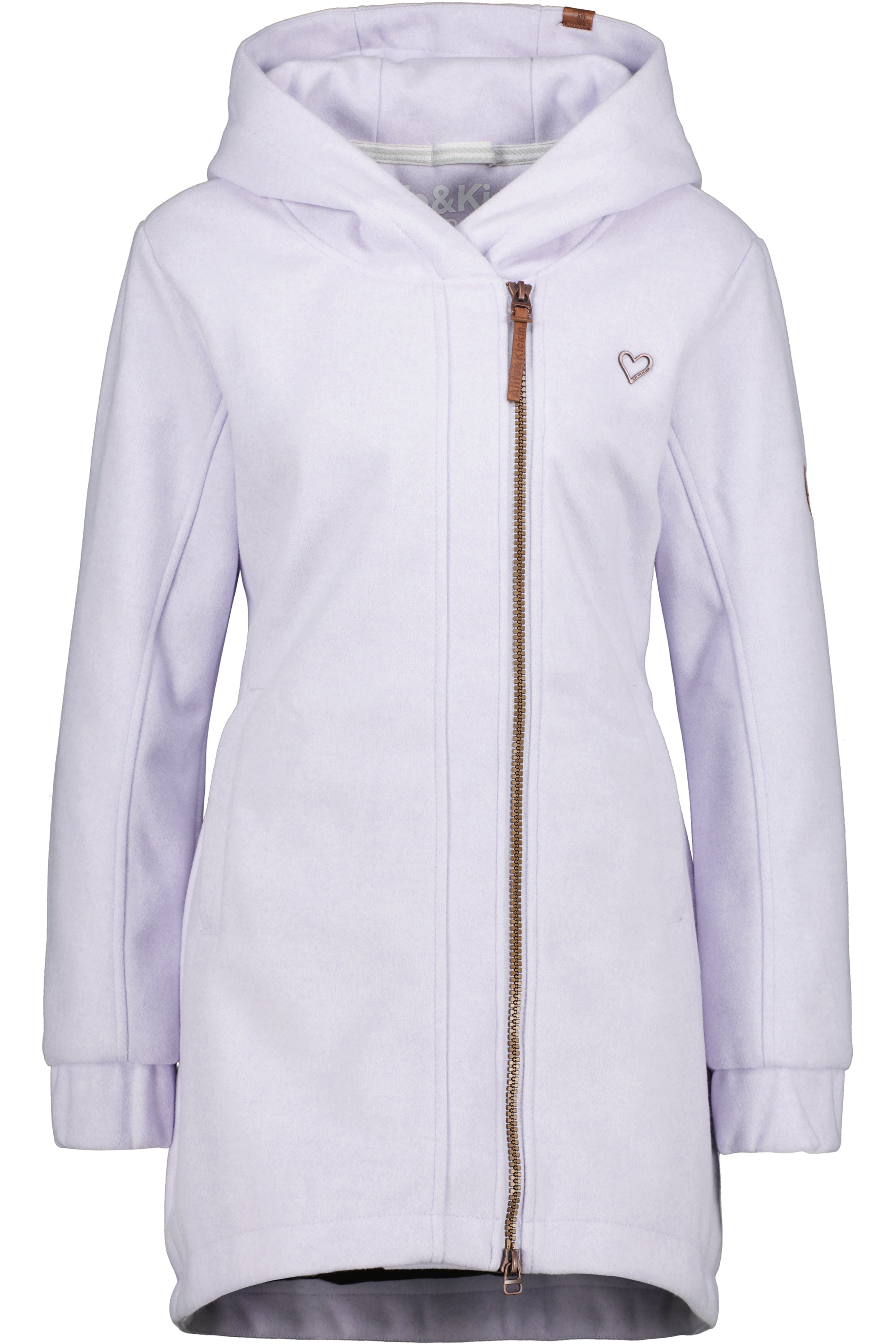 Alife and Kickin CarlinaAK J - Figurbetonter Damenmantel Violett