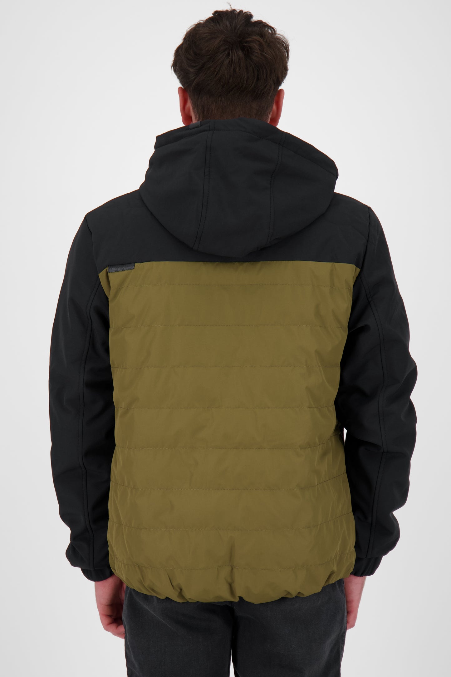 Mr BlackAK A - sportliche Steppjacke für Herren Dunkelgrün