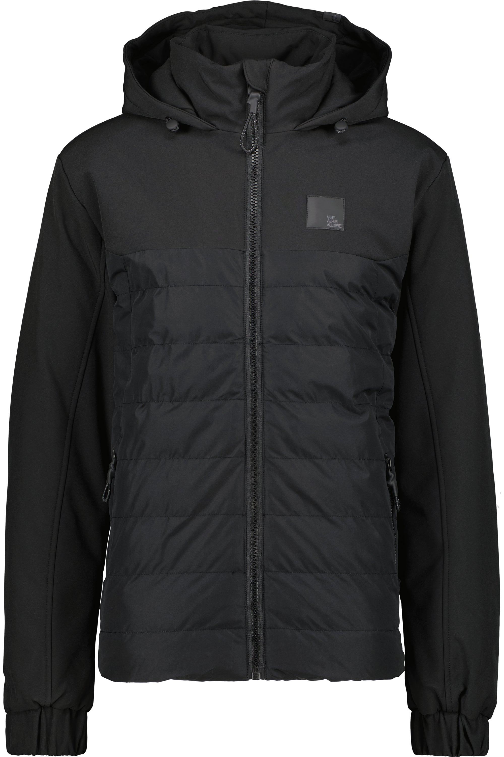 Mr BlackAK A - sportliche Steppjacke für Herren Schwarz