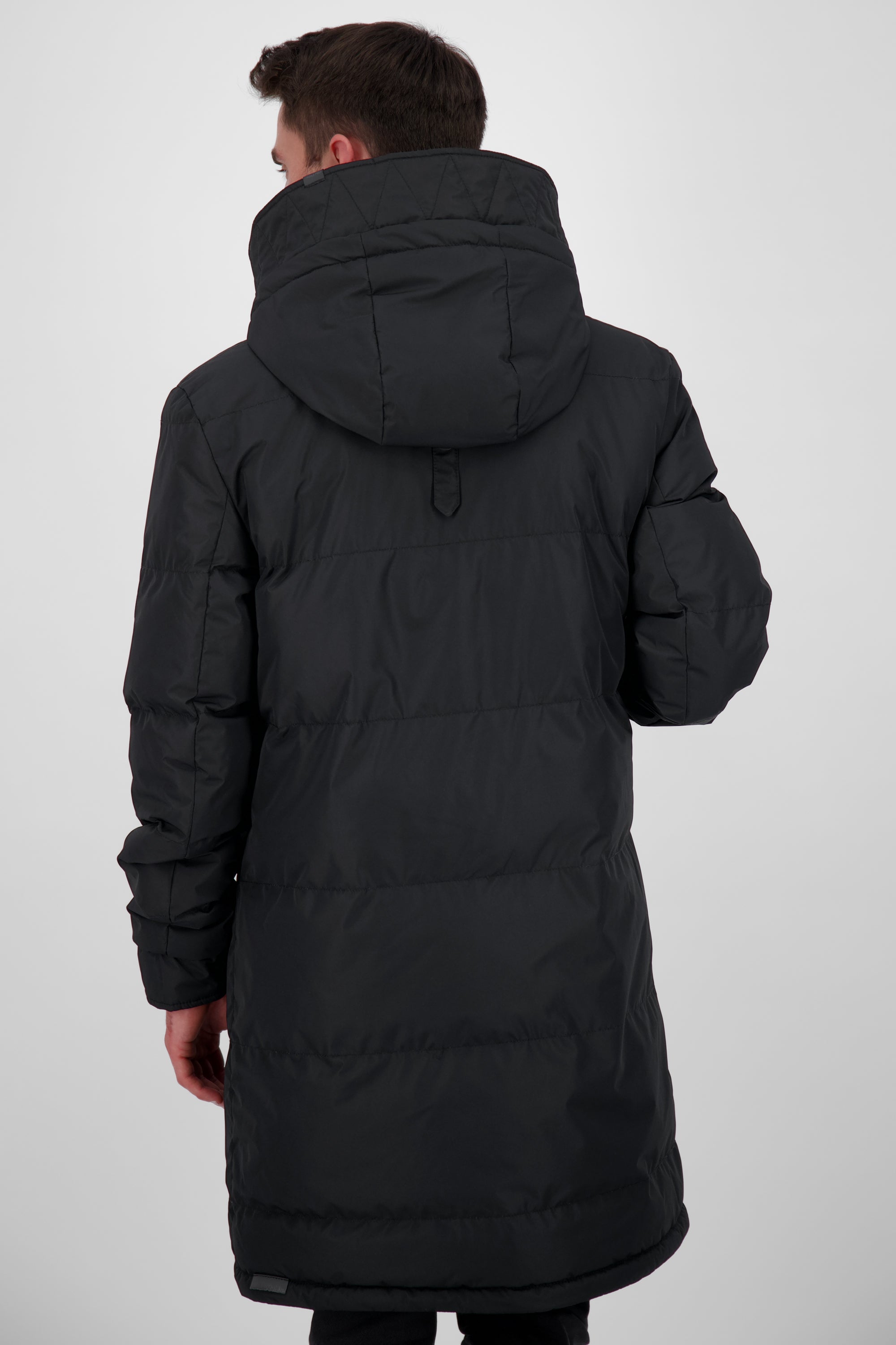 Trendiger Wintermantel BlakeAK A für Herren von Alife and Kickin Schwarz