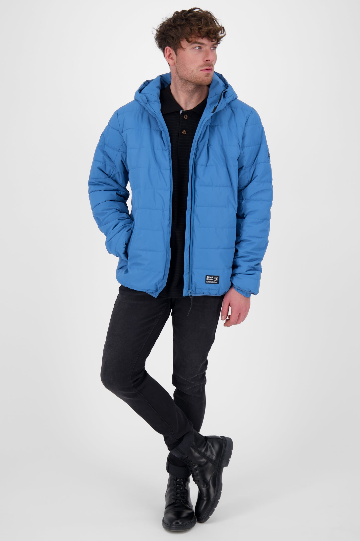 Sportliche Herrenjacke Mr WhiteAK B - zuverlässiger Schutz bei Wind und Wetter Blau