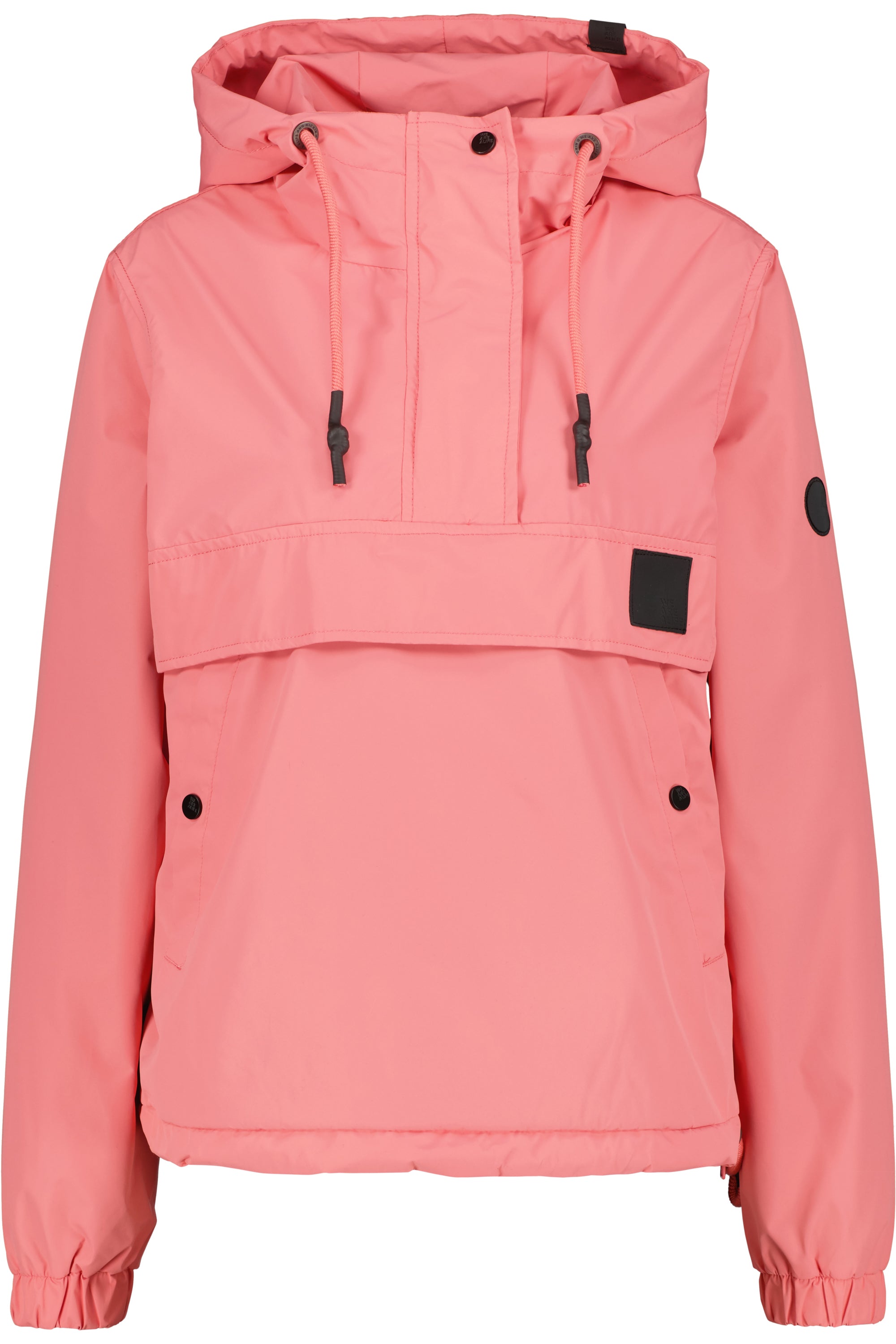 Alife & Kickin BoaAK B leichter Damen Windbreaker mit Kapuze Orange