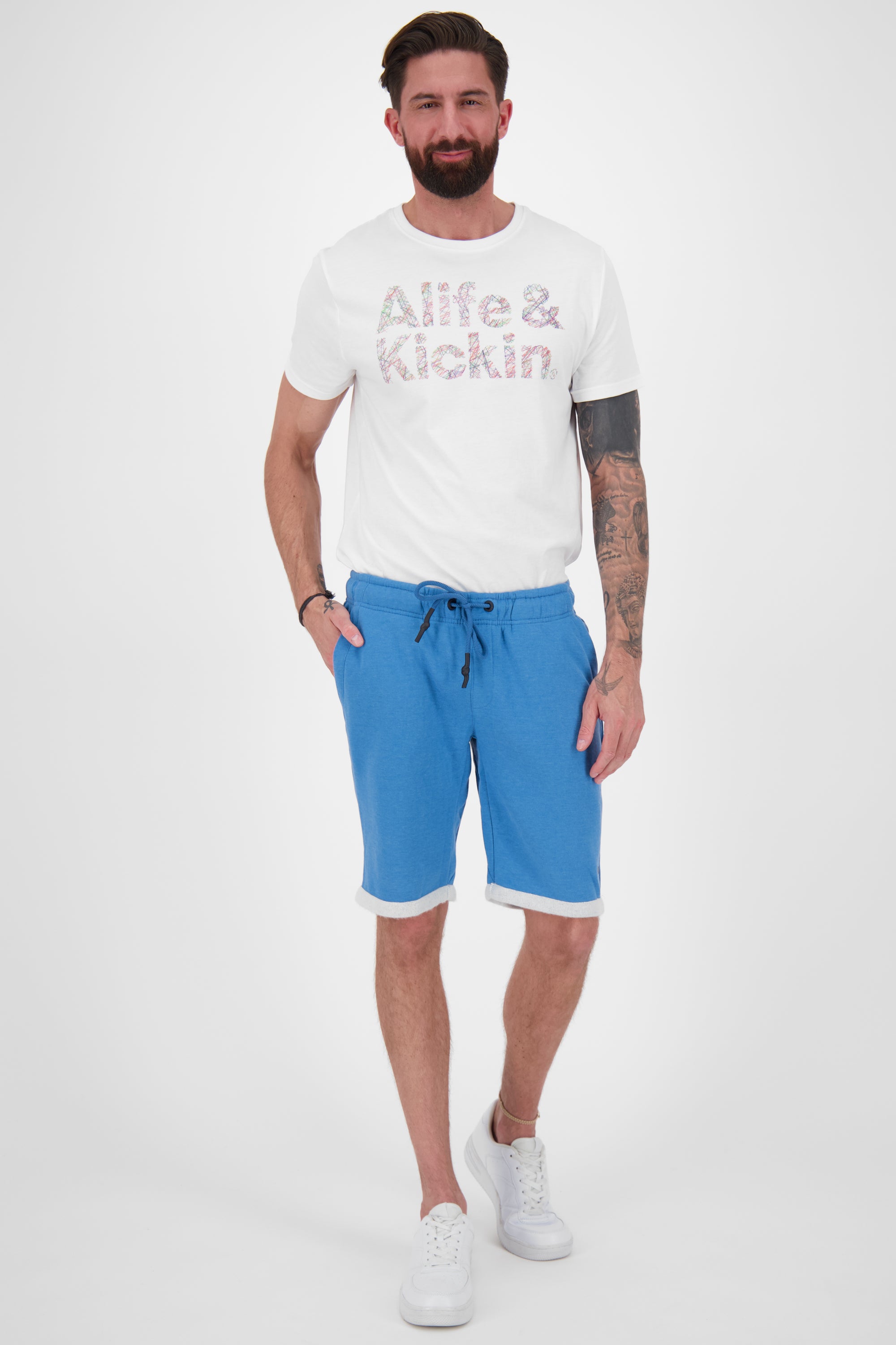 JumperAK A Herrenshorts - bequemer und stylischer Look für Herren Blau