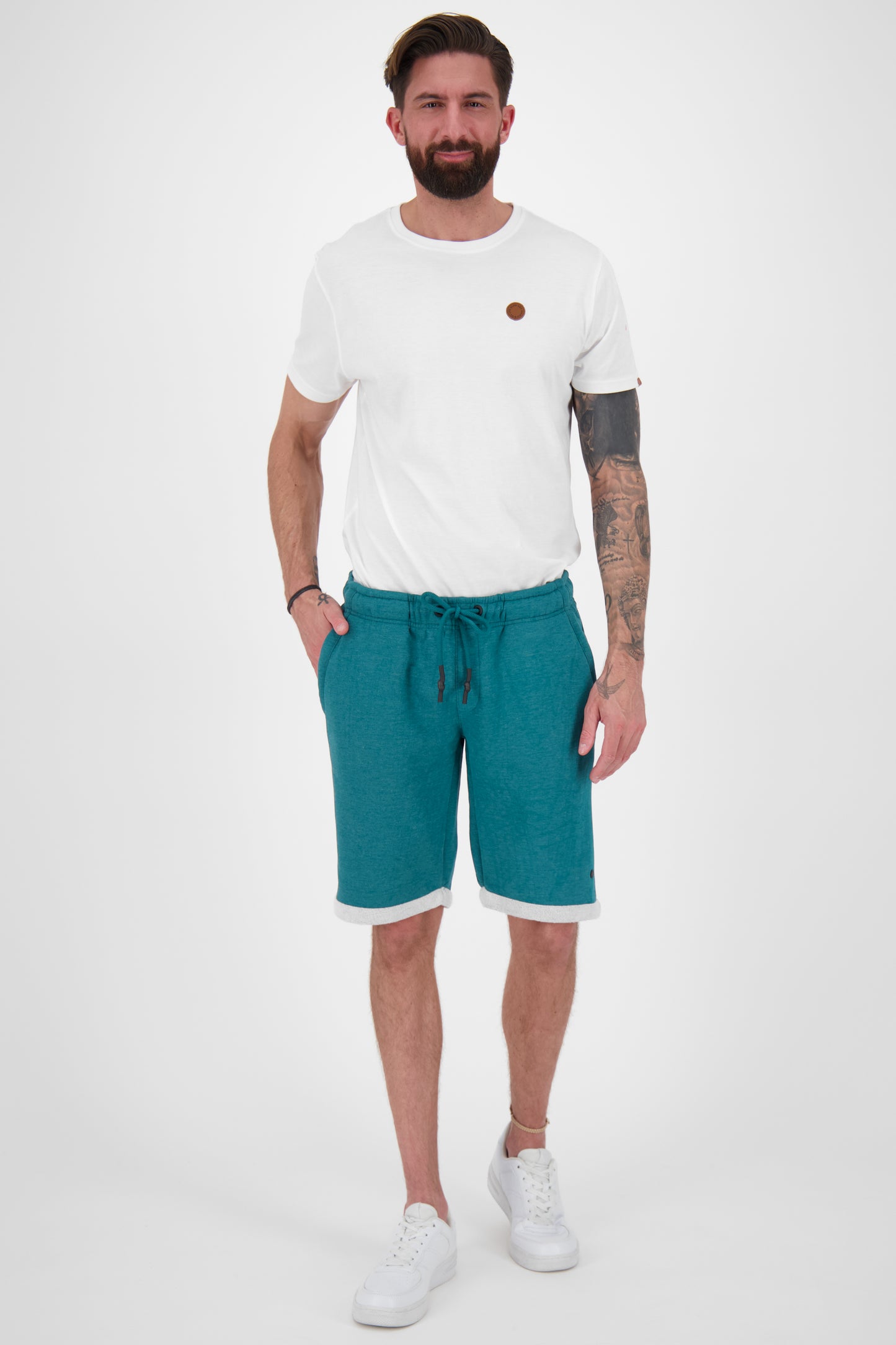 JumperAK A Herrenshorts - bequemer und stylischer Look für Herren Dunkelgrün