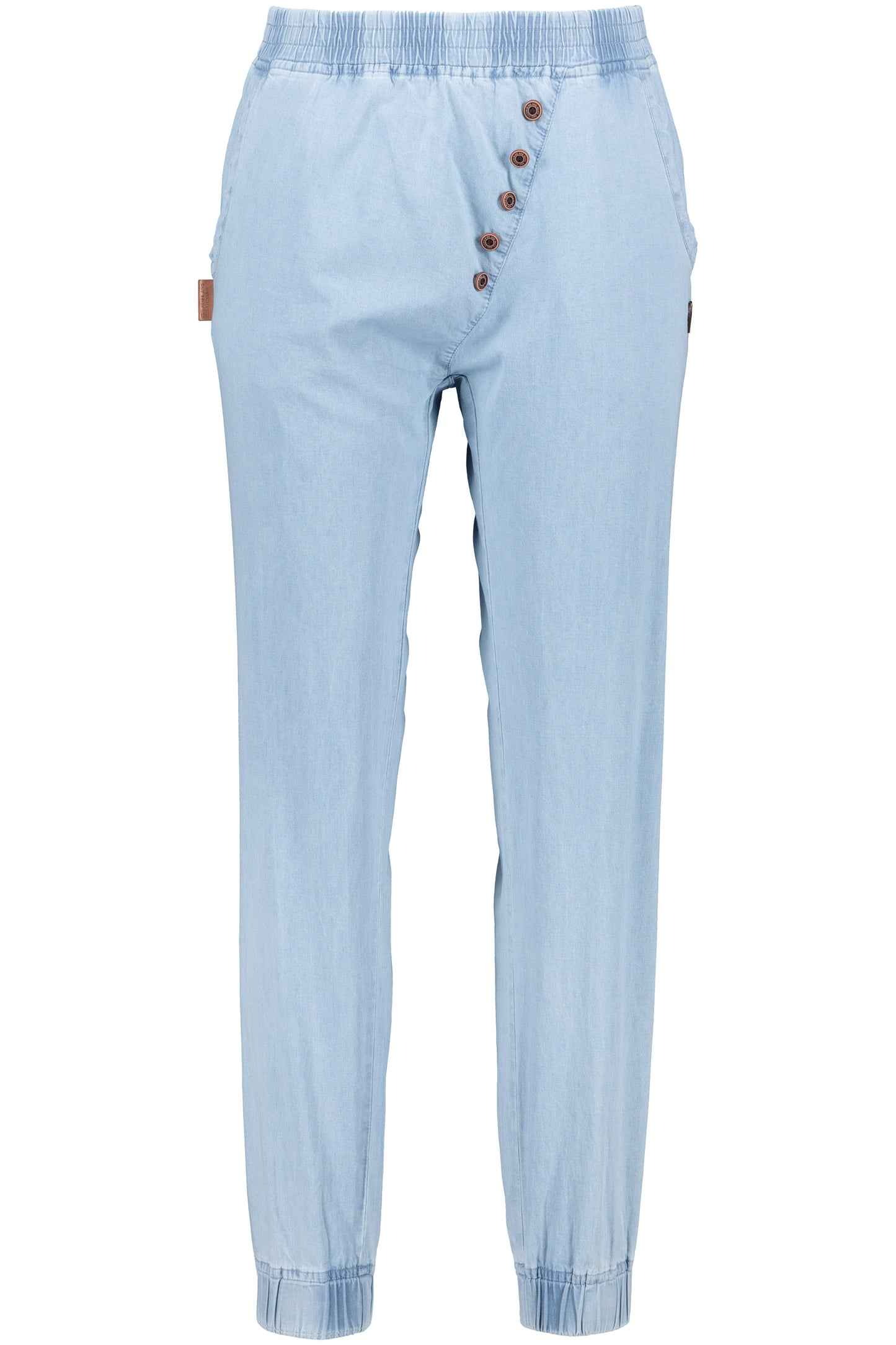 Cooler Denim-Look für Damen - Die Hose AlexisAK DNM Hellblau