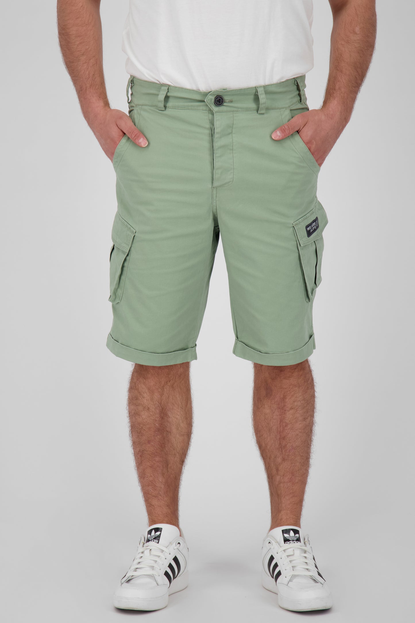 Herren Cargoshorts für den stilvollen Alltag - PhilippeAK Grün