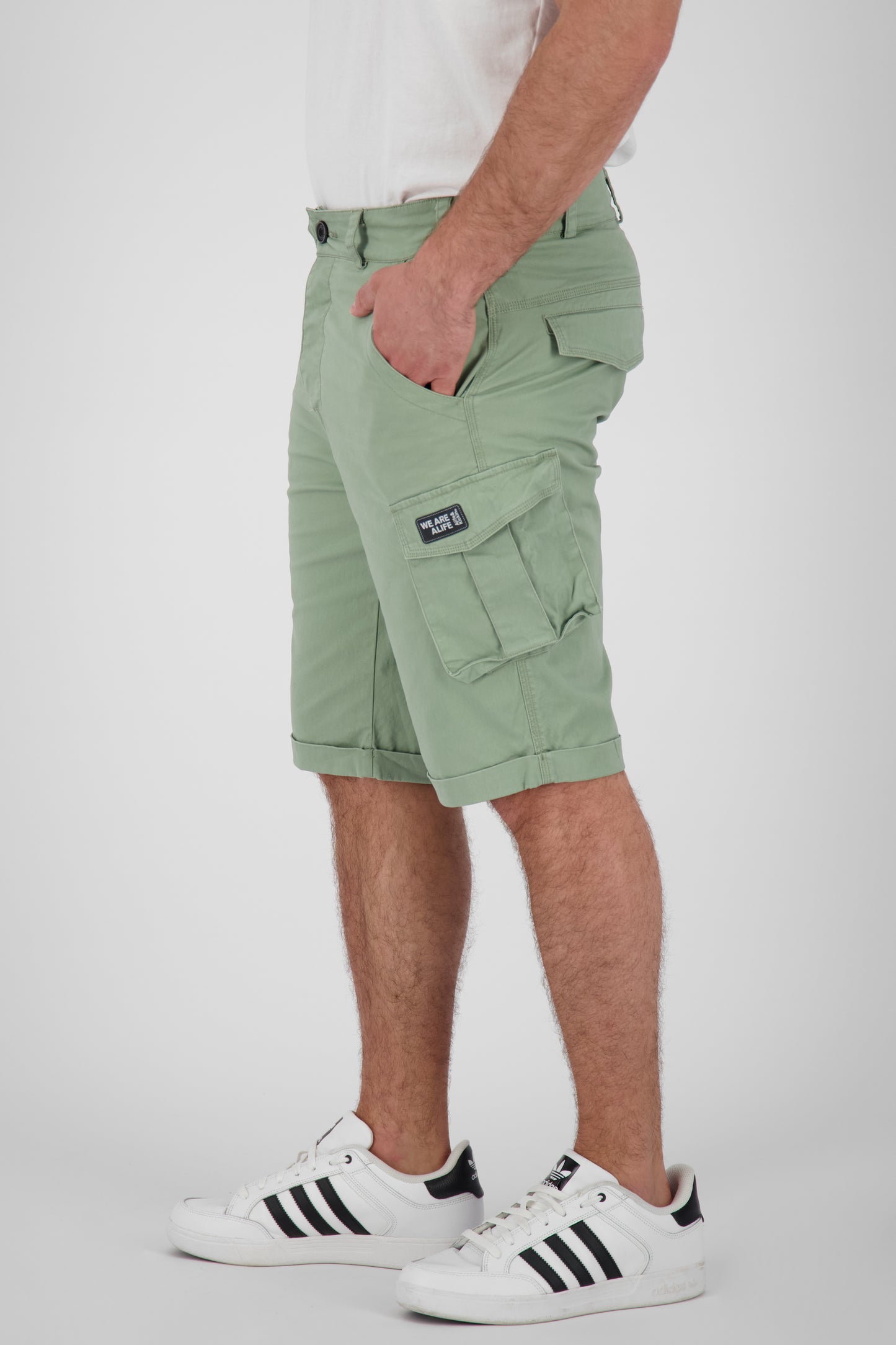 Herren Cargoshorts für den stilvollen Alltag - PhilippeAK Grün