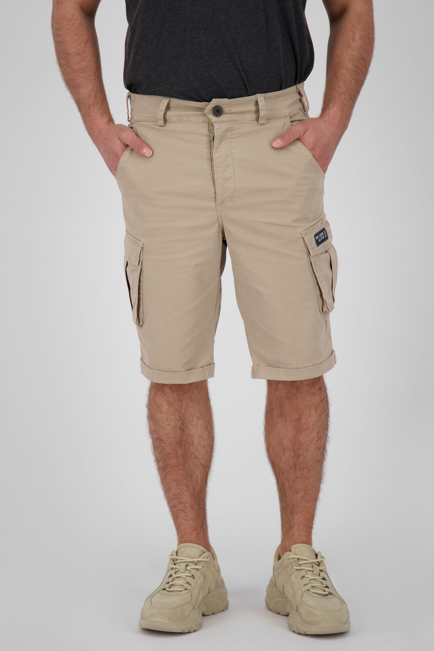 Herren Cargoshorts für den stilvollen Alltag - PhilippeAK Braun