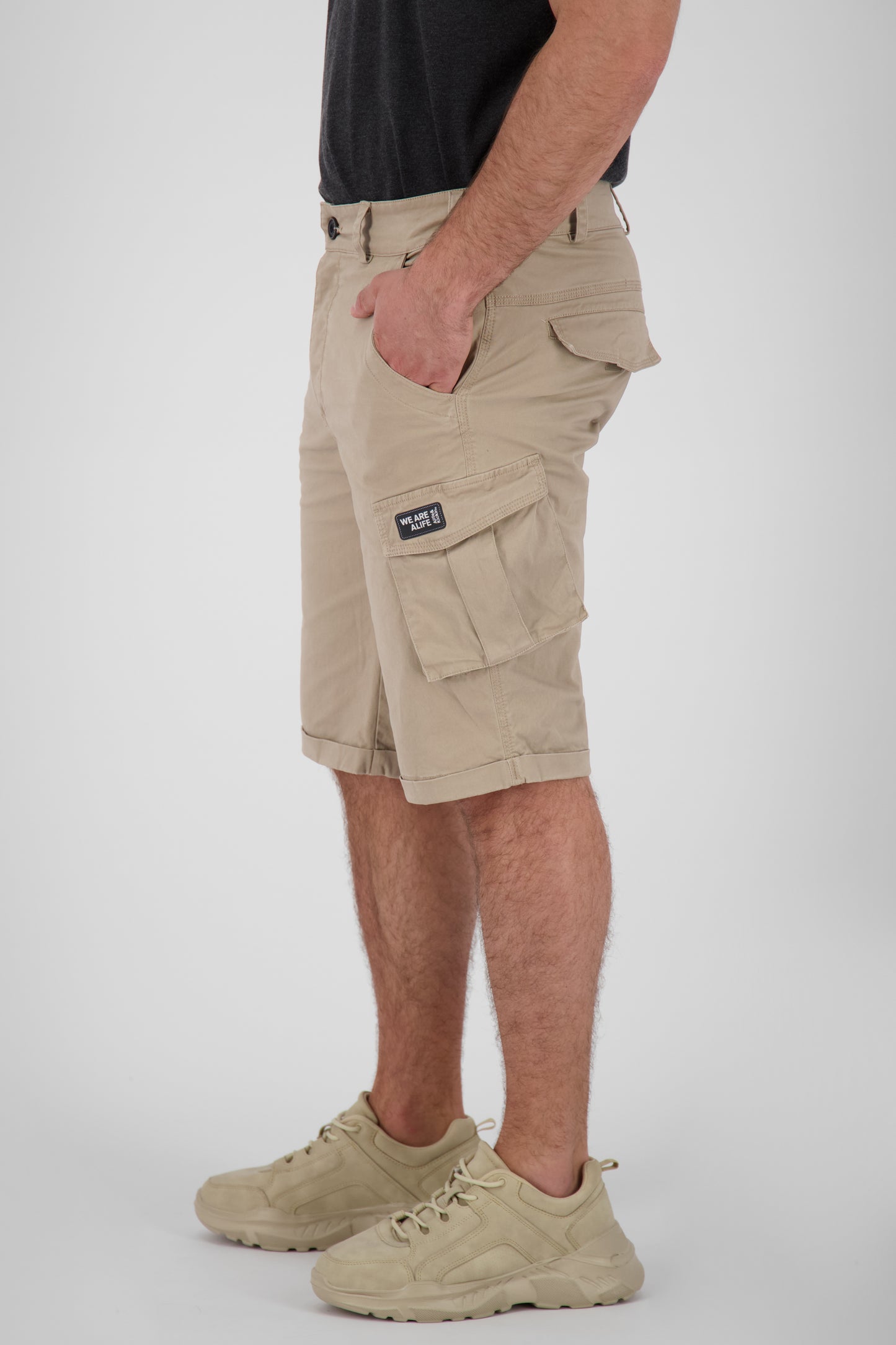Herren Cargoshorts für den stilvollen Alltag - PhilippeAK Braun