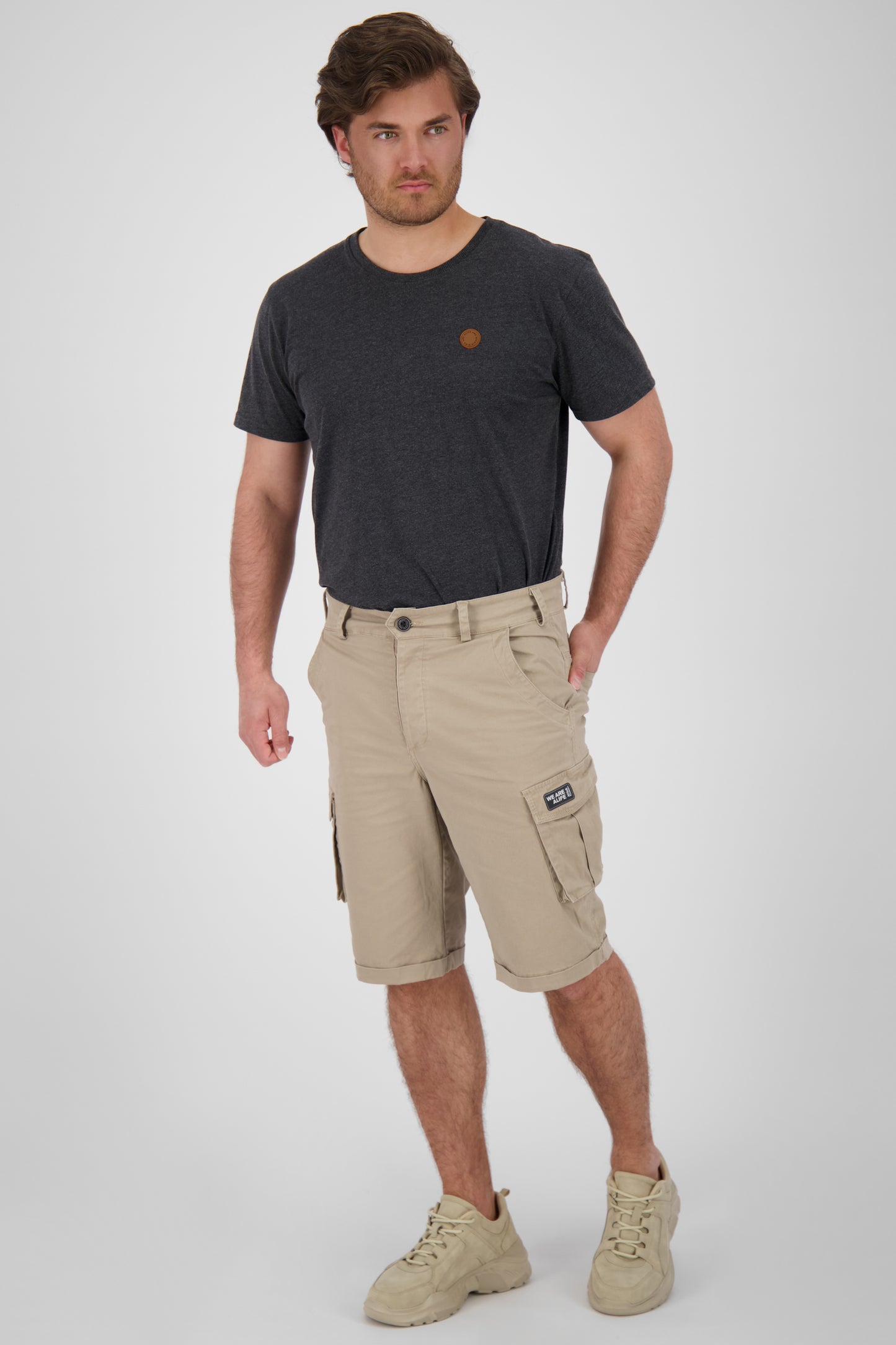 Herren Cargoshorts für den stilvollen Alltag - PhilippeAK Braun
