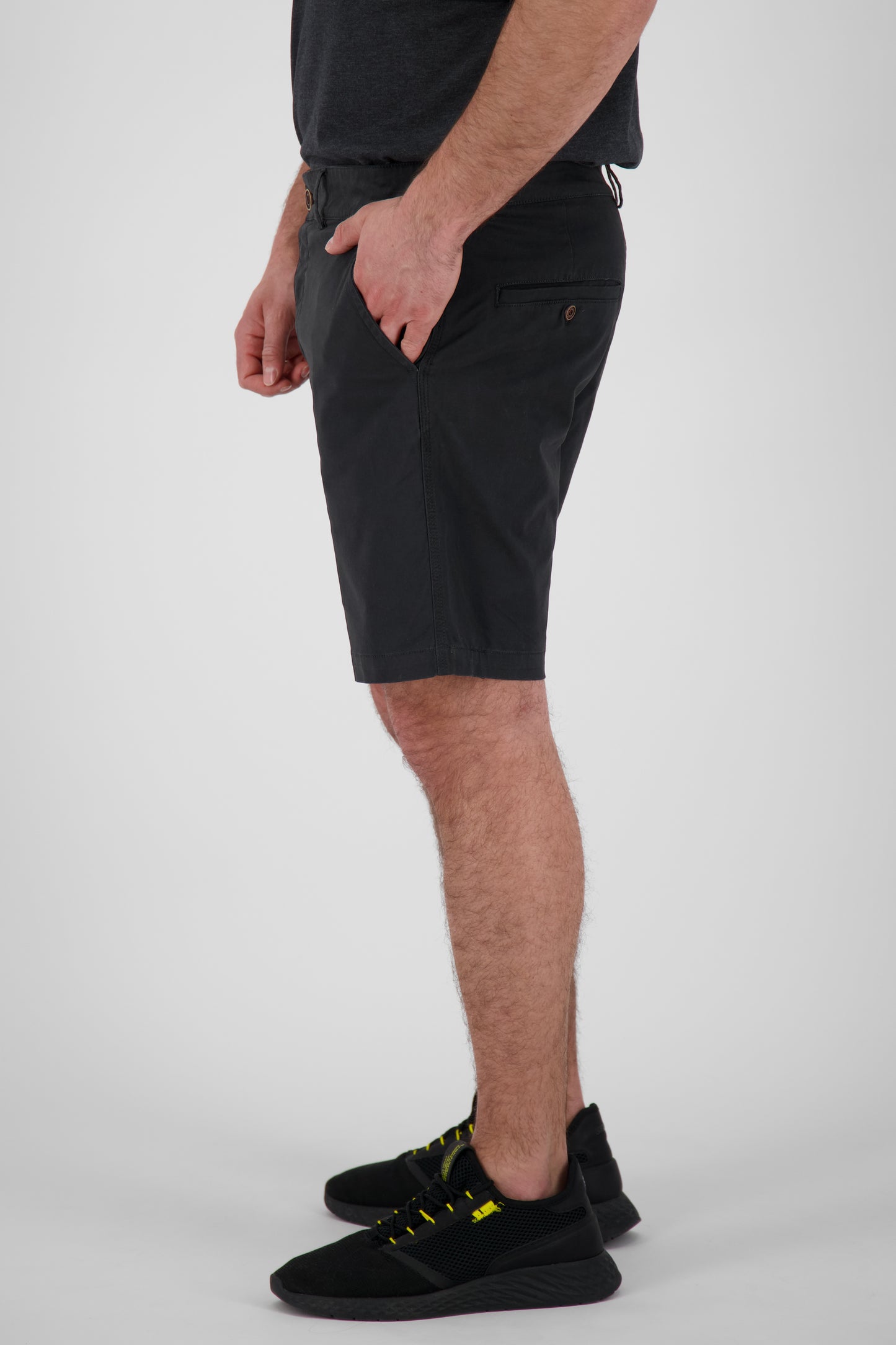 Herren Chino-Shorts PumpkinAK - Stilvoll und bequem durch den Sommer Schwarz
