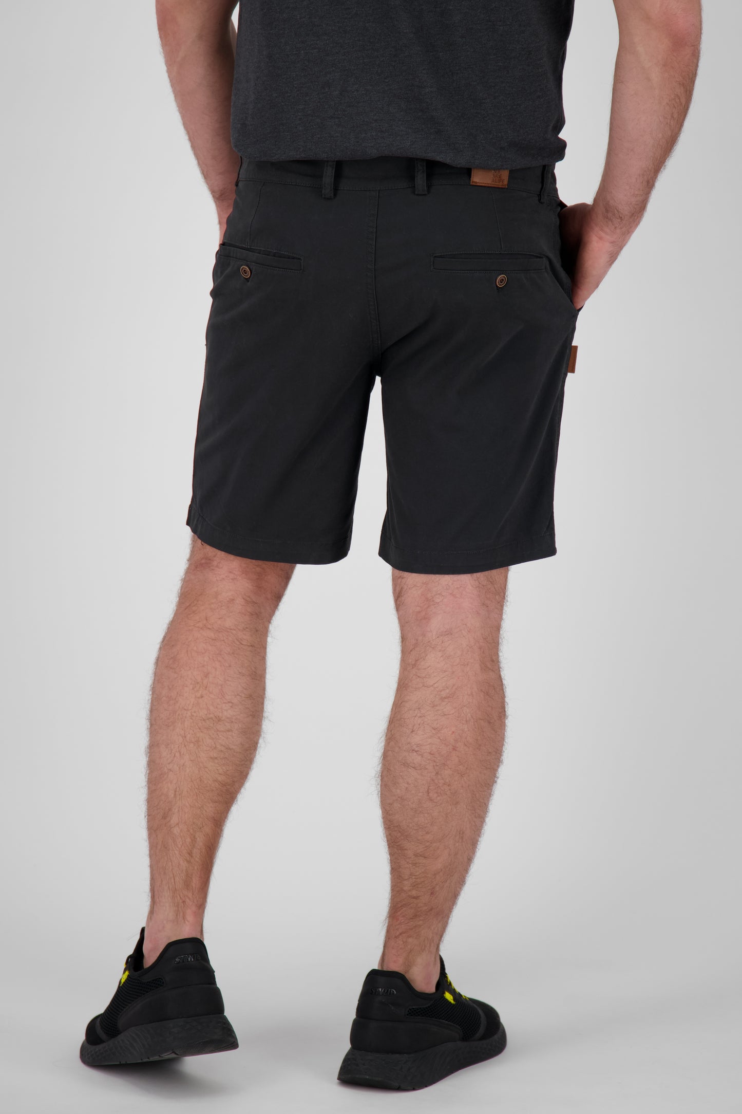 Herren Chino-Shorts PumpkinAK - Stilvoll und bequem durch den Sommer Schwarz