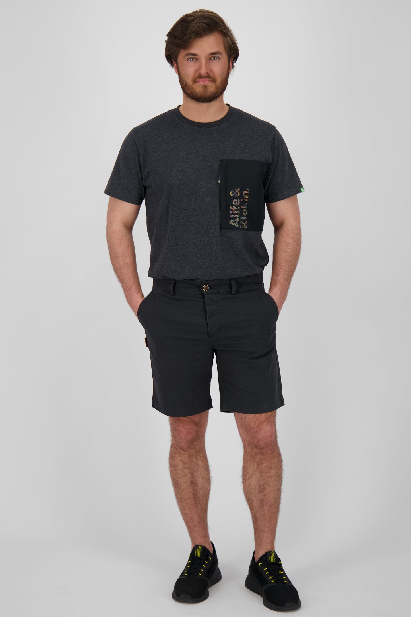 Herren Chino-Shorts PumpkinAK - Stilvoll und bequem durch den Sommer Schwarz