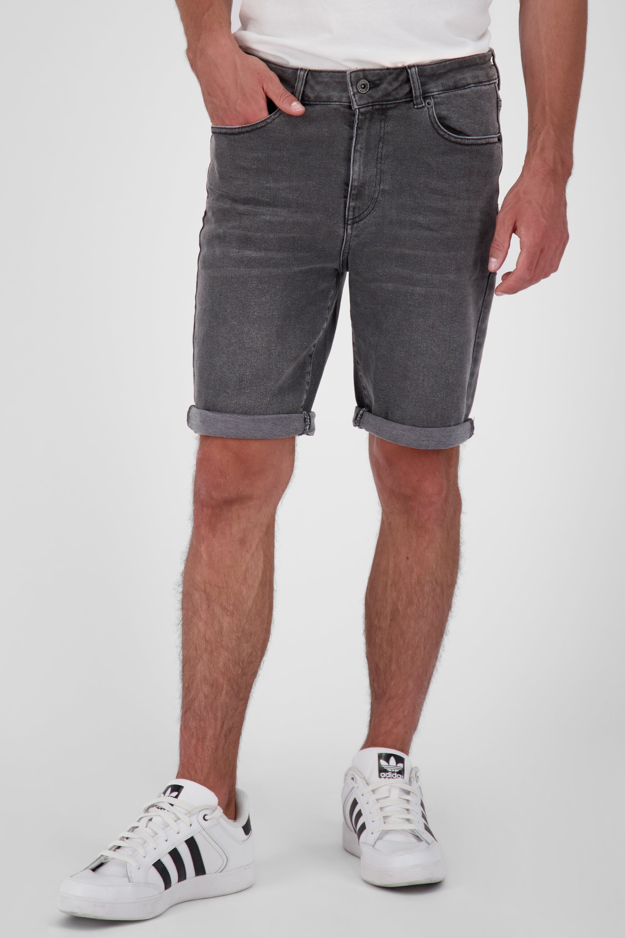 MorganAK DNM A Jeansshorts für Herren Grau
