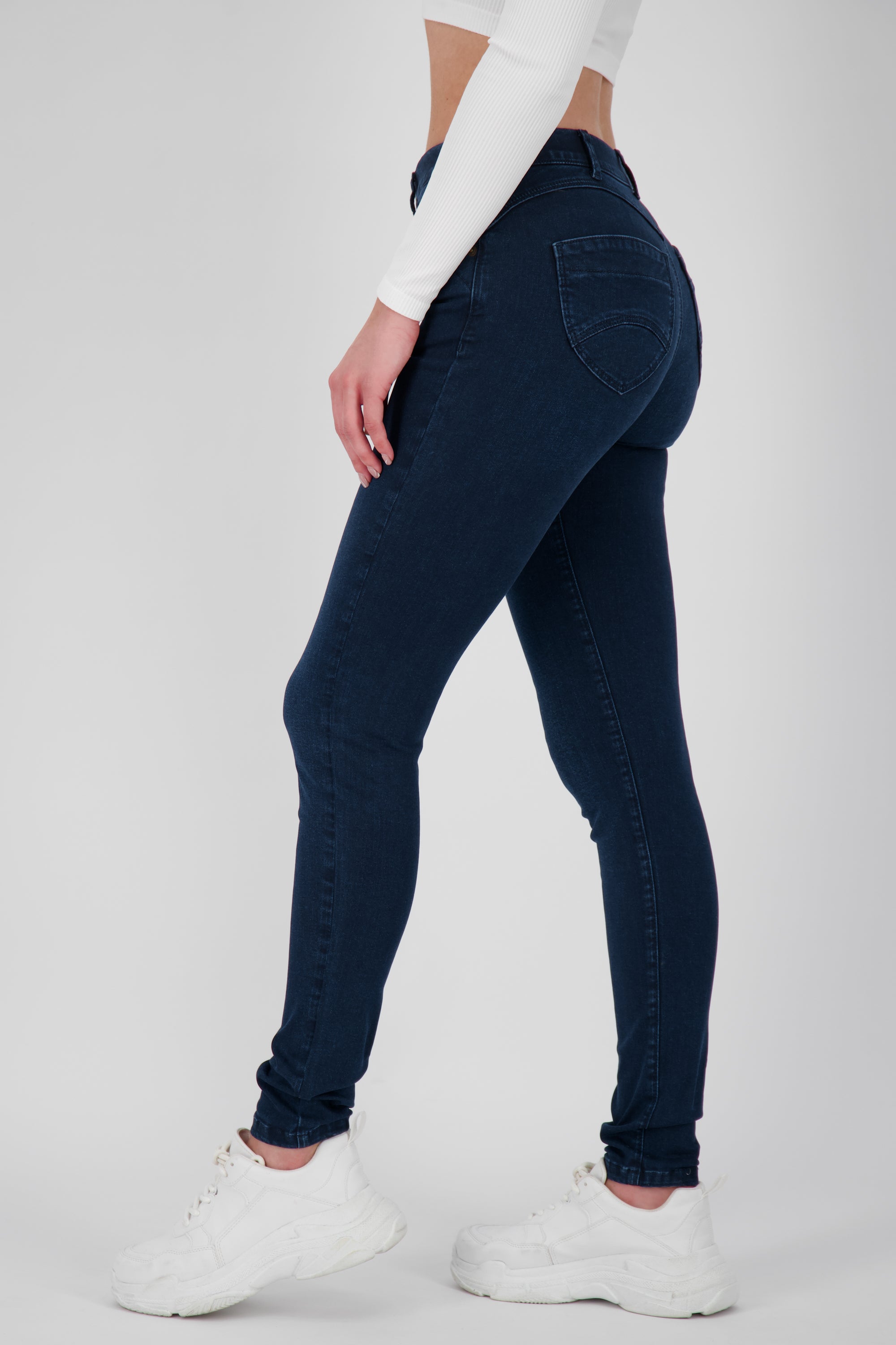 Modisch und bequem - Die ChelseaAK A Jeggings für Damen Dunkelblau