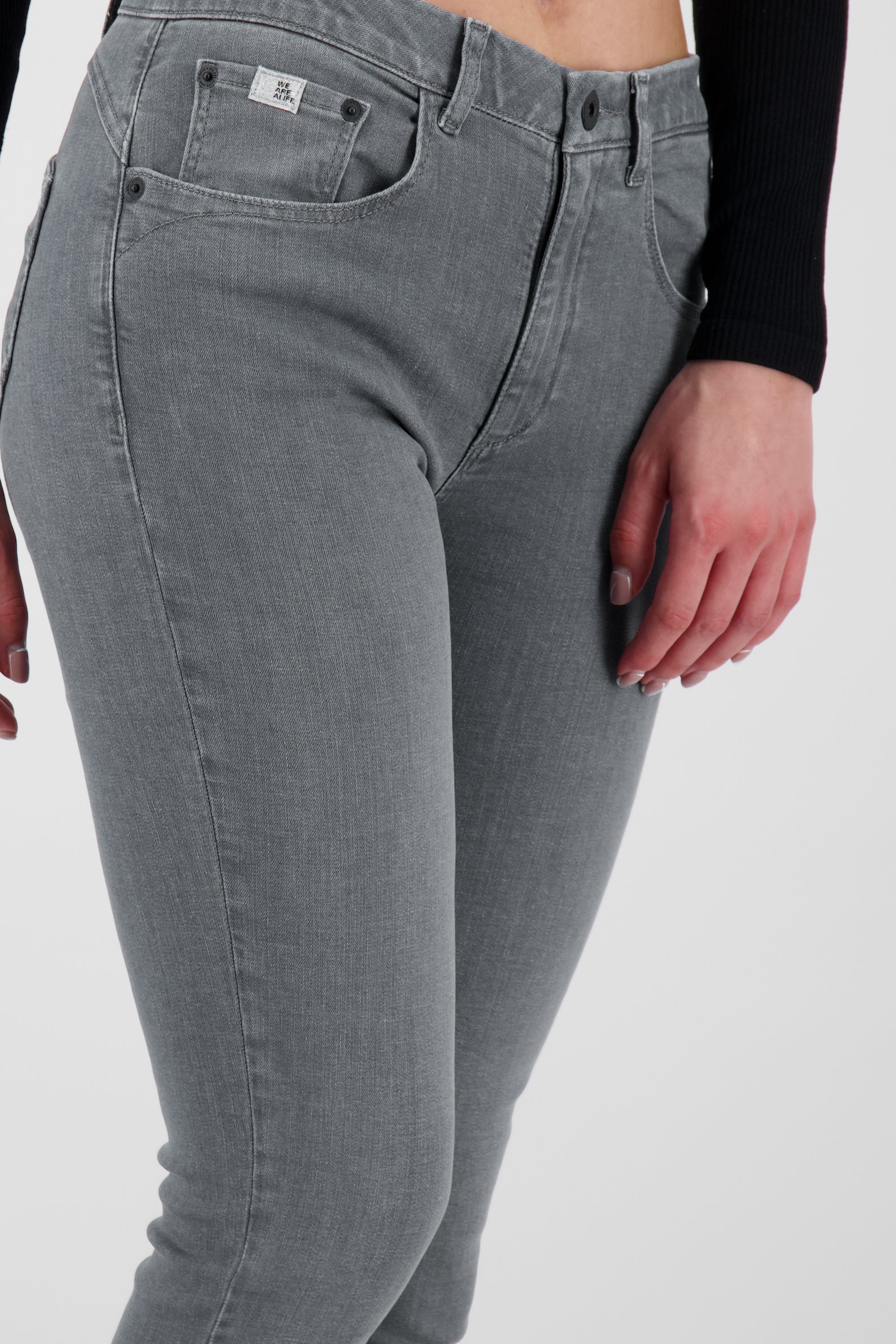 Trendige Damenjeans - ChelseaAK B Skinny Jeans Grau