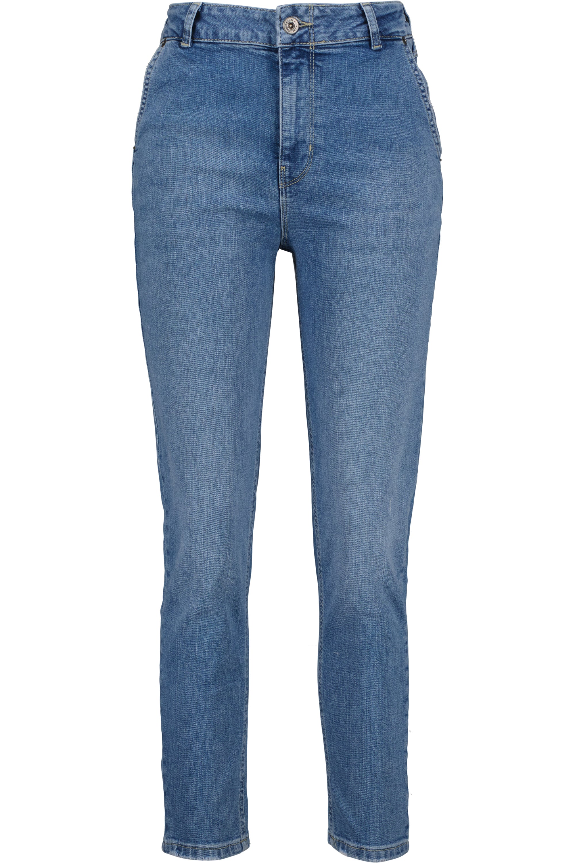 Trendige Mom-Jeans für Damen - LaureenAK DNM A von Alife and Kickin Hellblau