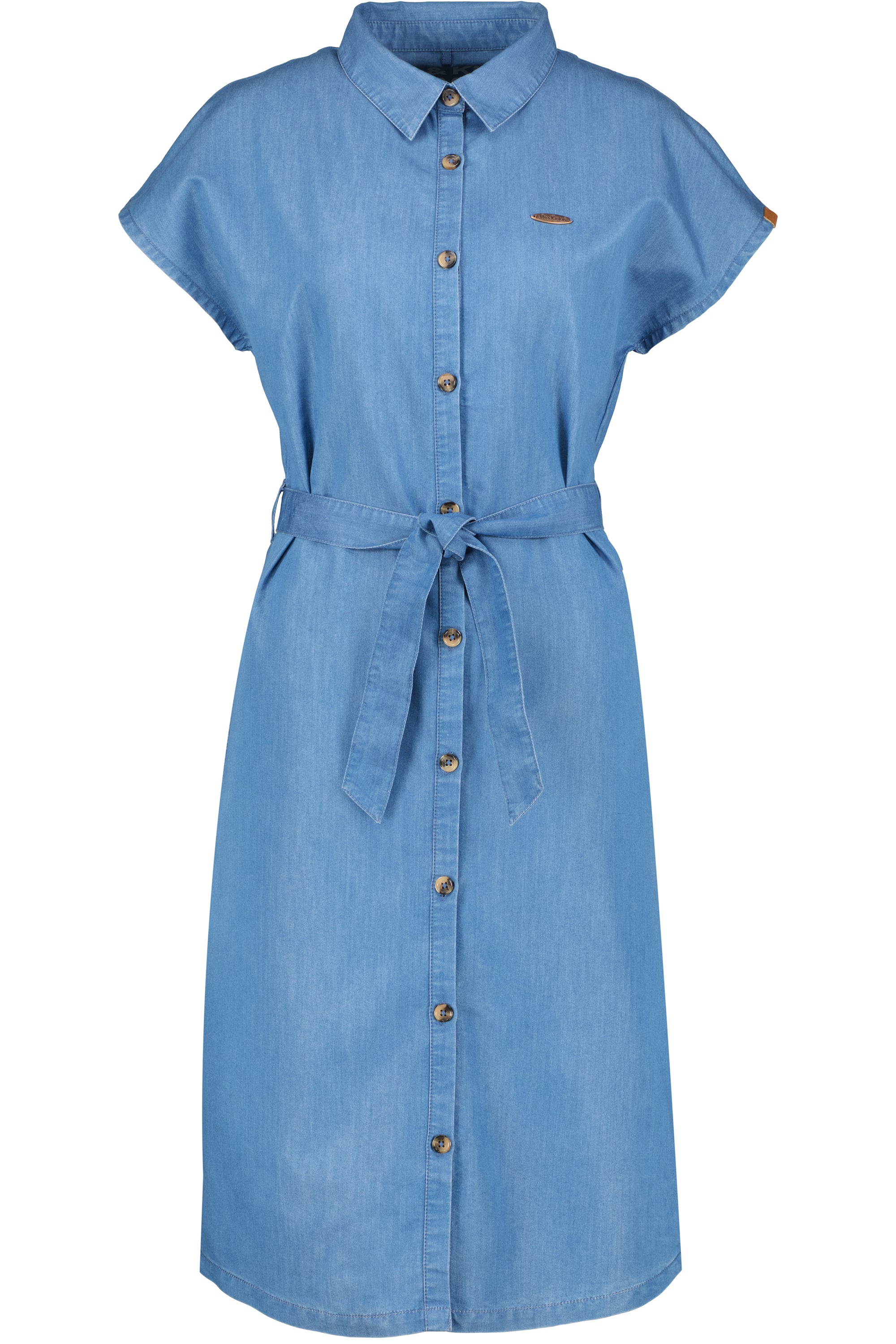 MaeveAK DNM A Shirt Dress Hellblau
