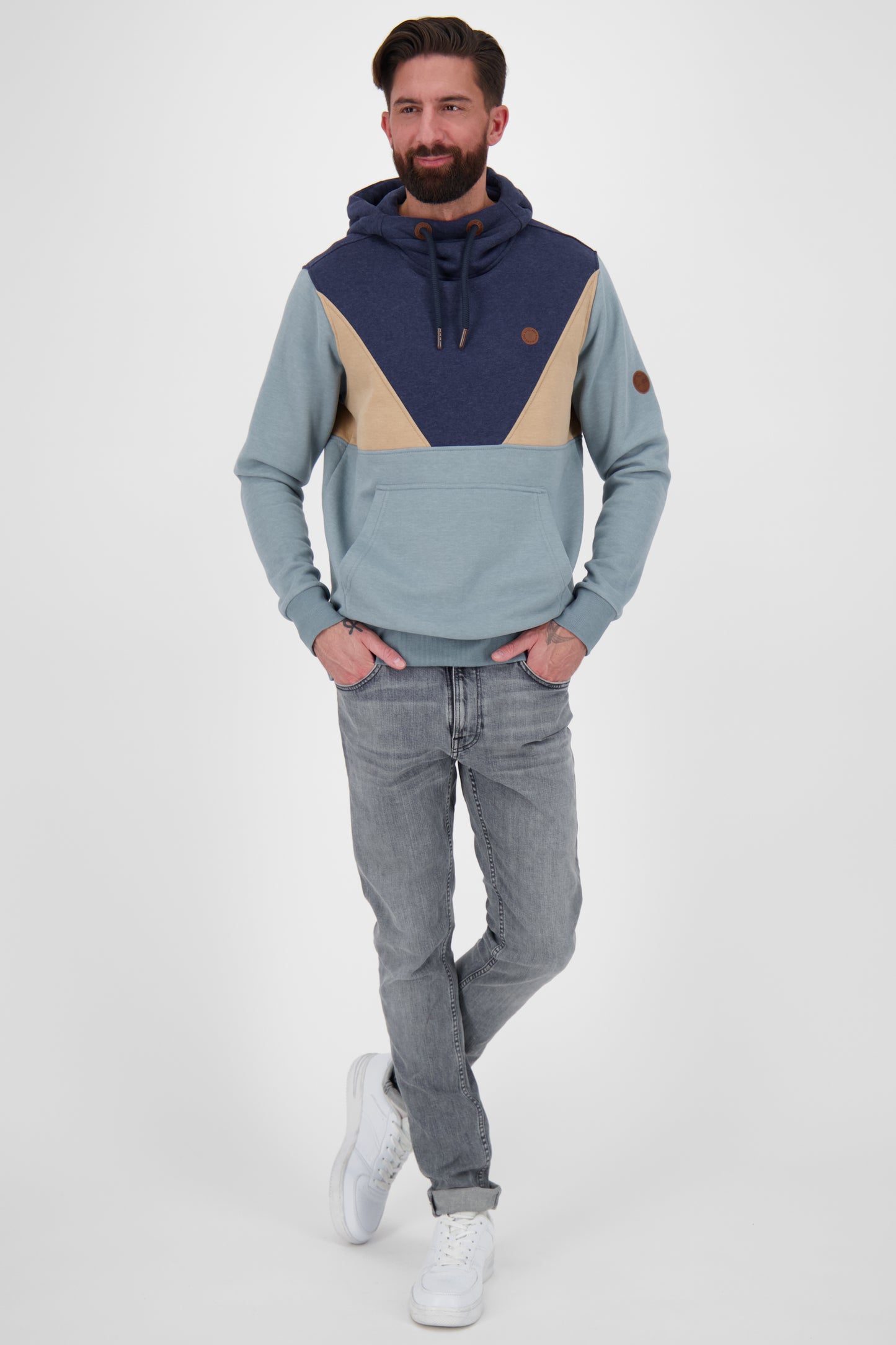 JohnsonAK A Hoodie für Herren von Alife and Kickin Grau