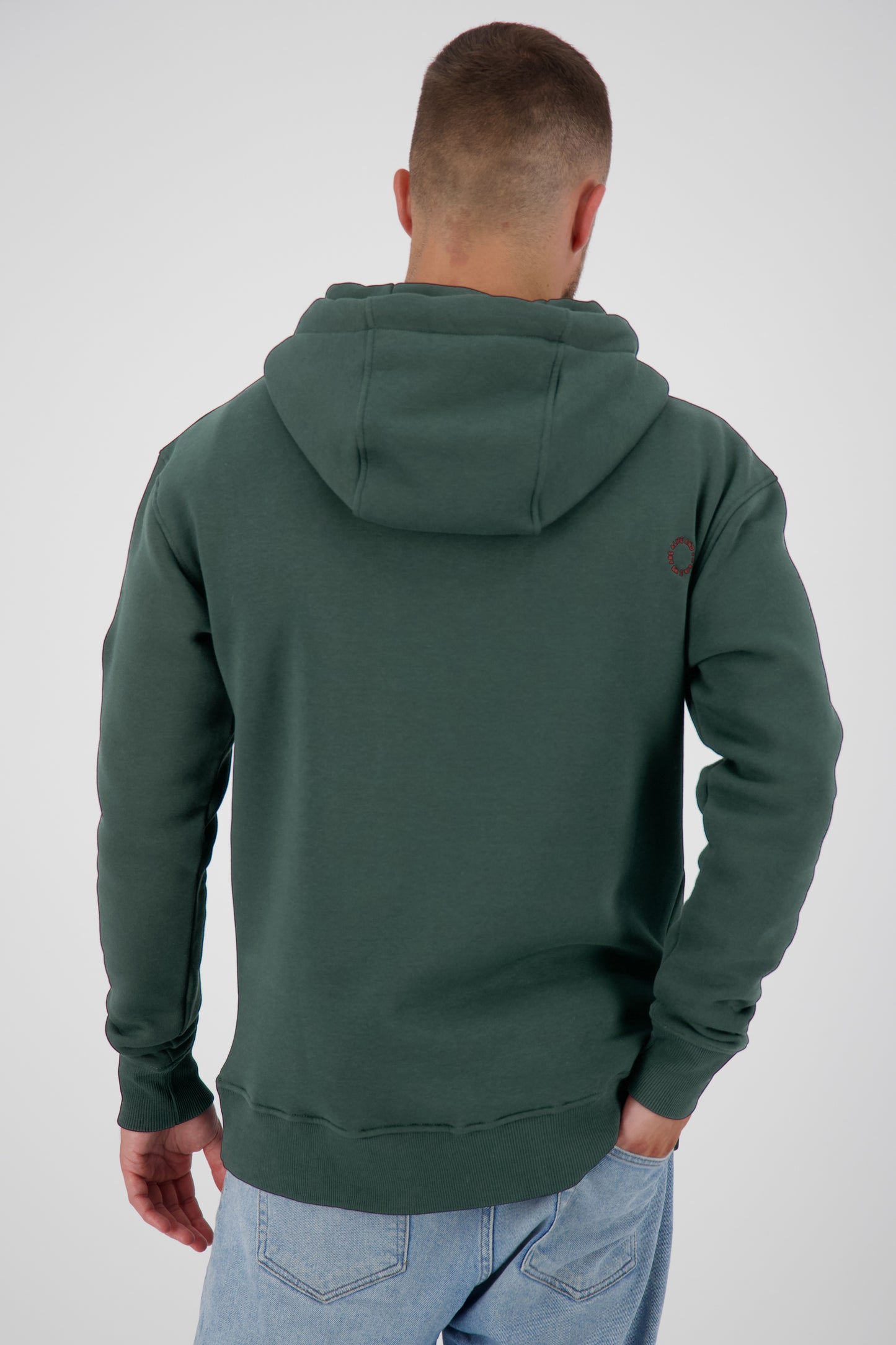 JohnsonAK A Hoodie für Herren - Klassisch, bequem und alltagstauglich Dunkelgrün