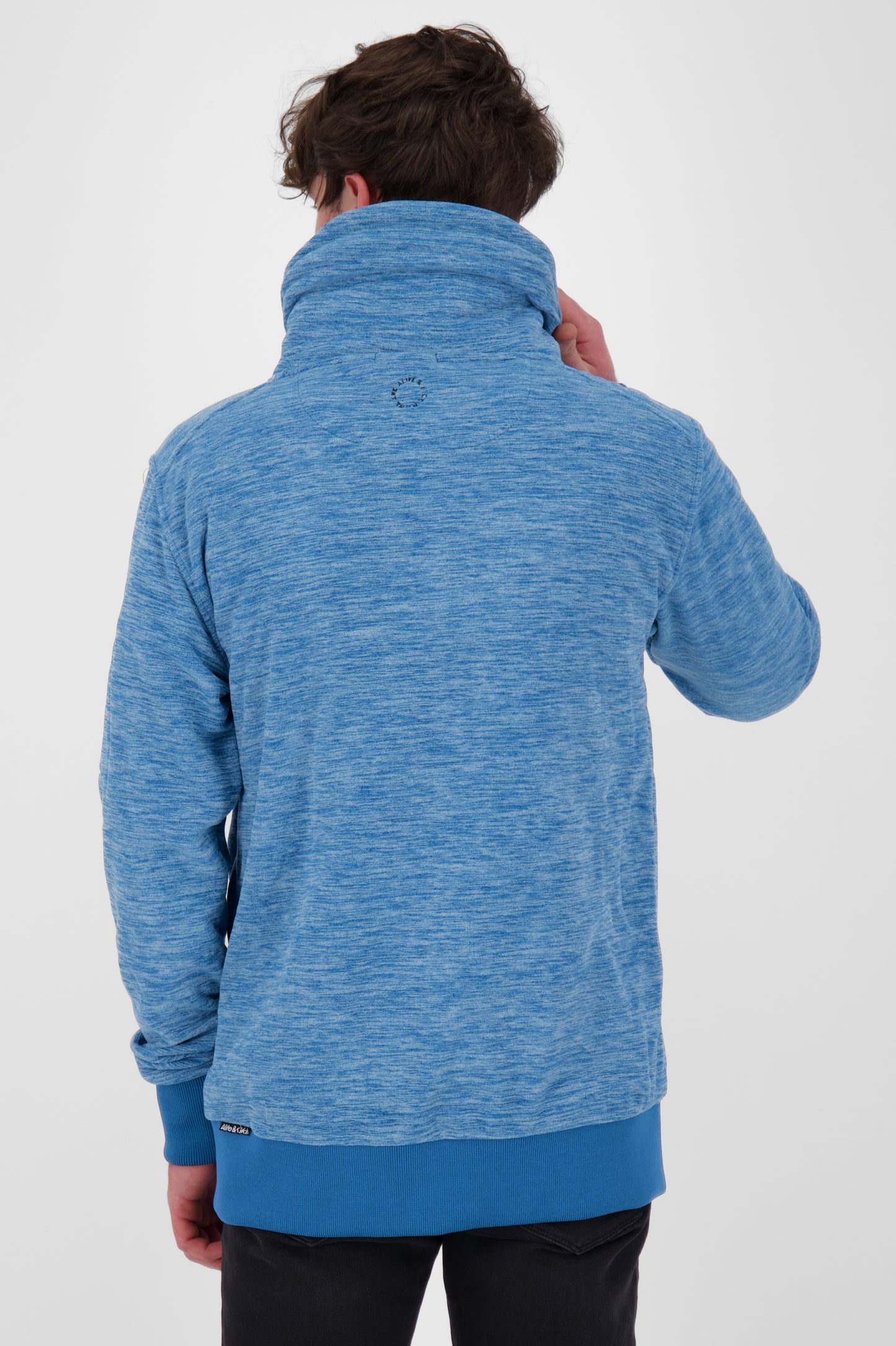 Die sportliche Fleecejacke EliasAK F von Alife and Kickin für Herren Blau