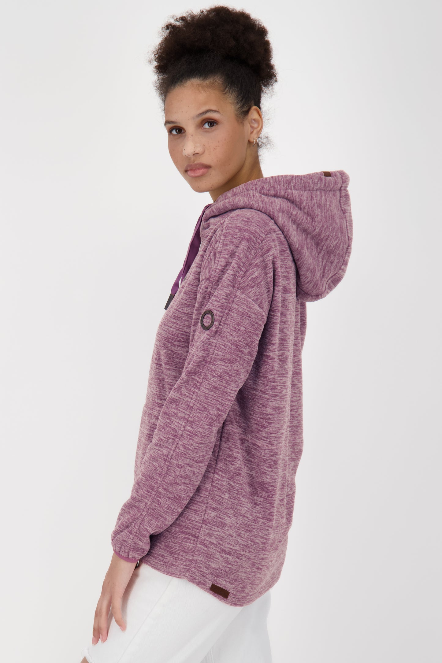 Alife and Kickin AliyahAK F Fleecepullover für Damen: Komfort trifft Stil Violett
