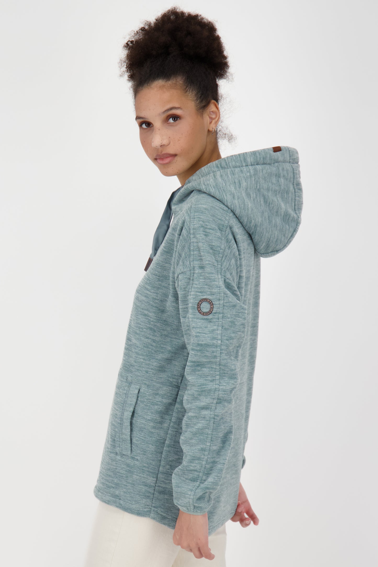 Alife and Kickin AliyahAK F Fleecepullover für Damen: Komfort trifft Stil Grau