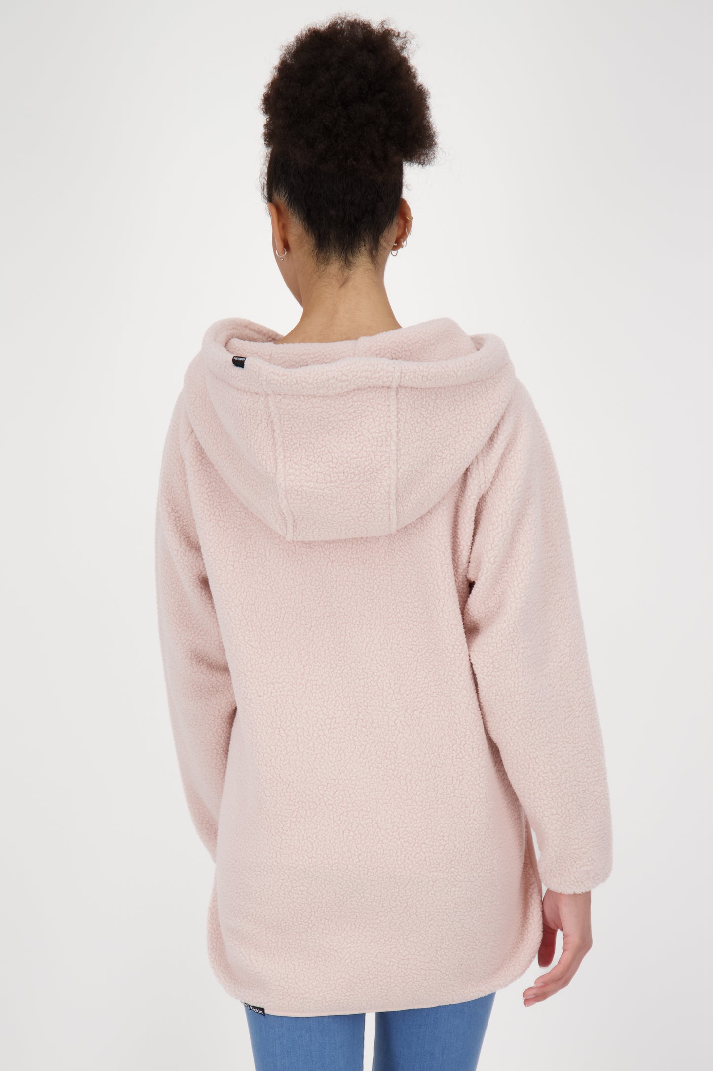 Kuschelige Teddyjacke für Damen - MaraikeAK G von Alife and Kickin Rosa