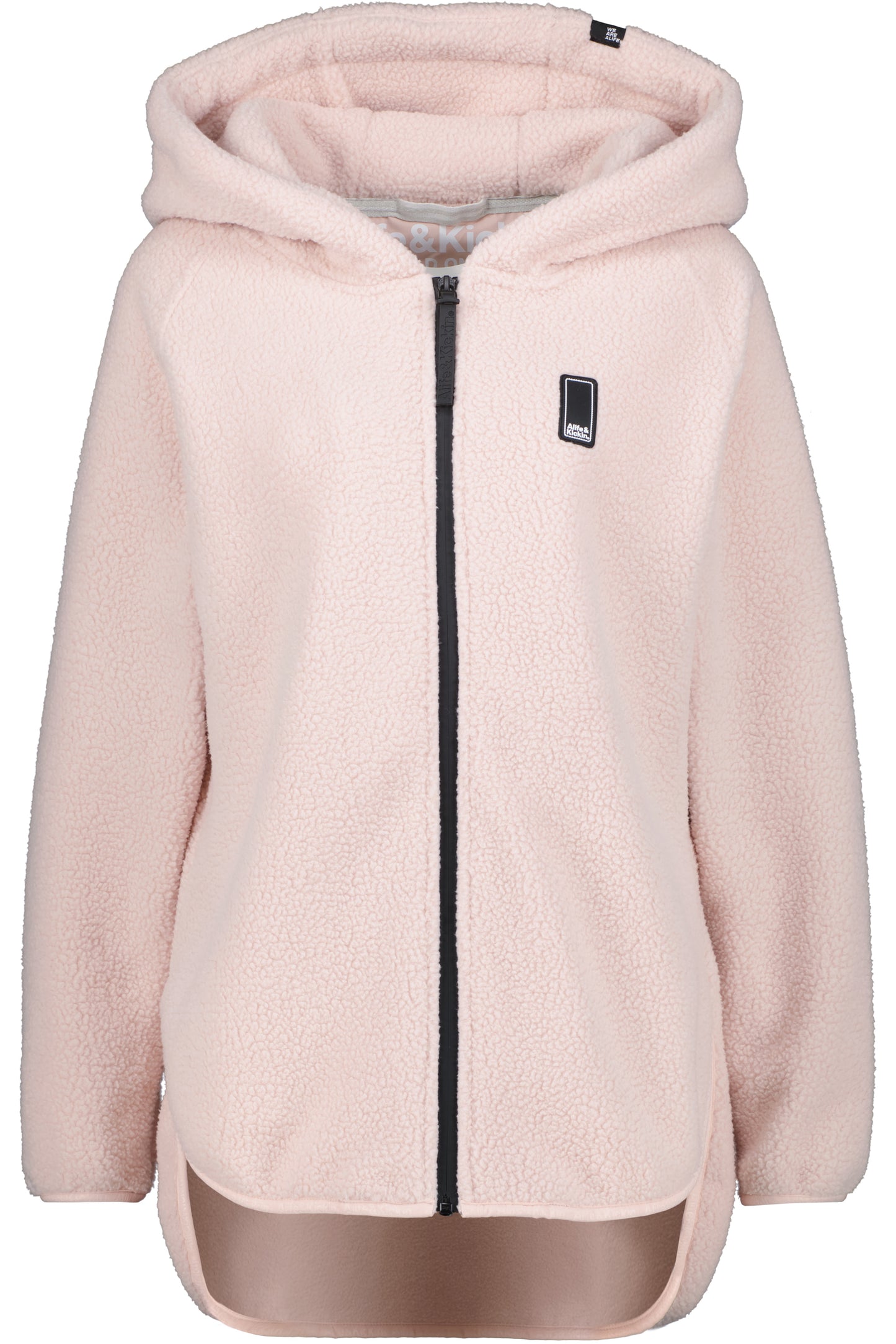Kuschelige Teddyjacke für Damen - MaraikeAK G von Alife and Kickin Rosa