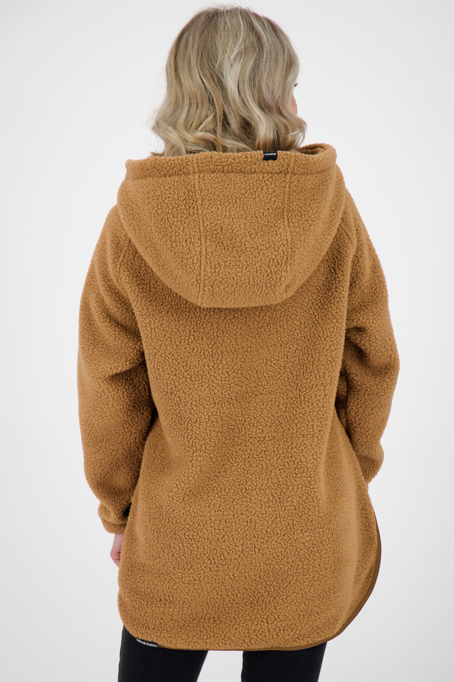 Kuschelige Teddyjacke für Damen - MaraikeAK G von Alife and Kickin Braun