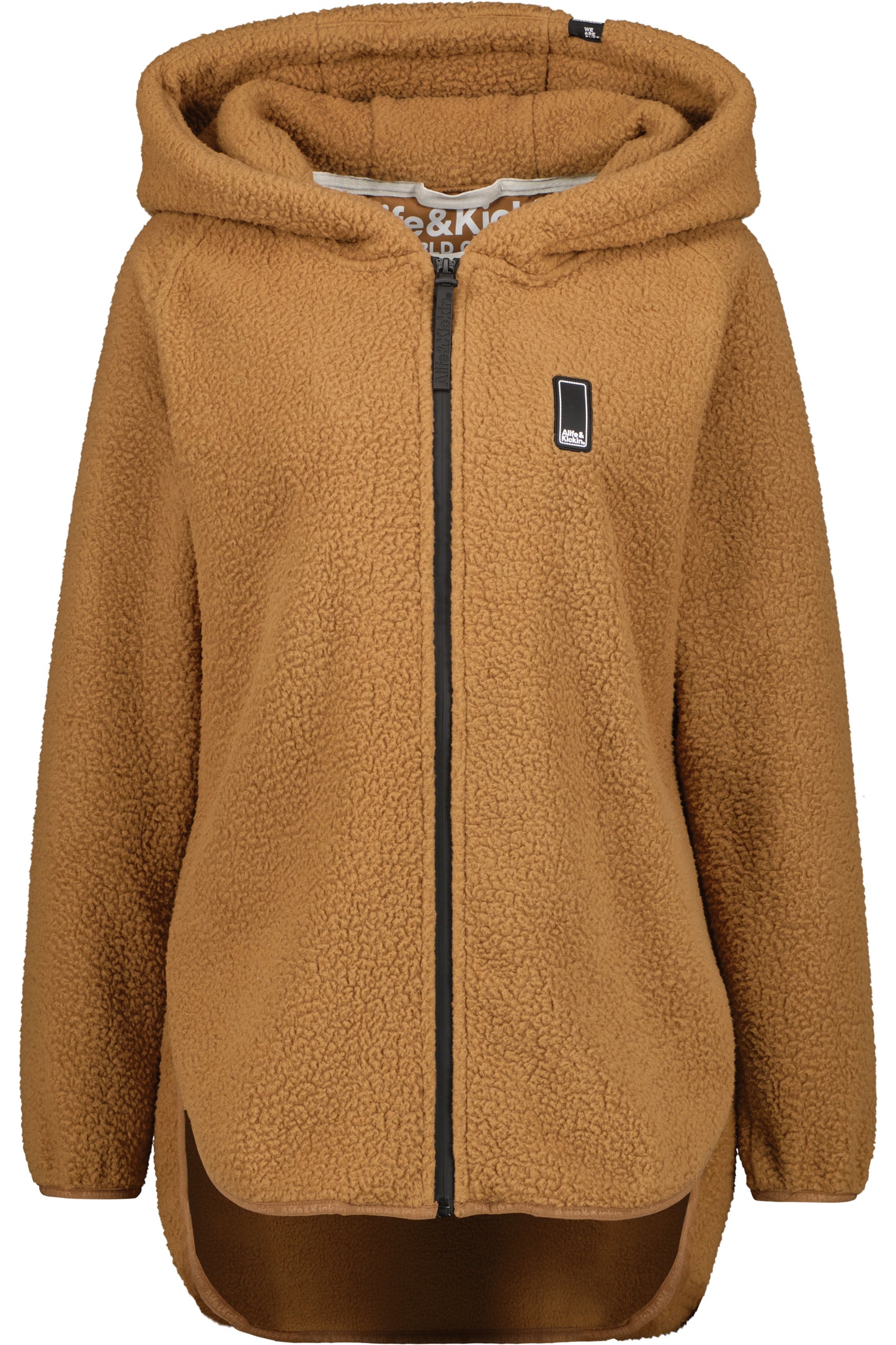 Kuschelige Teddyjacke für Damen - MaraikeAK G von Alife and Kickin Braun