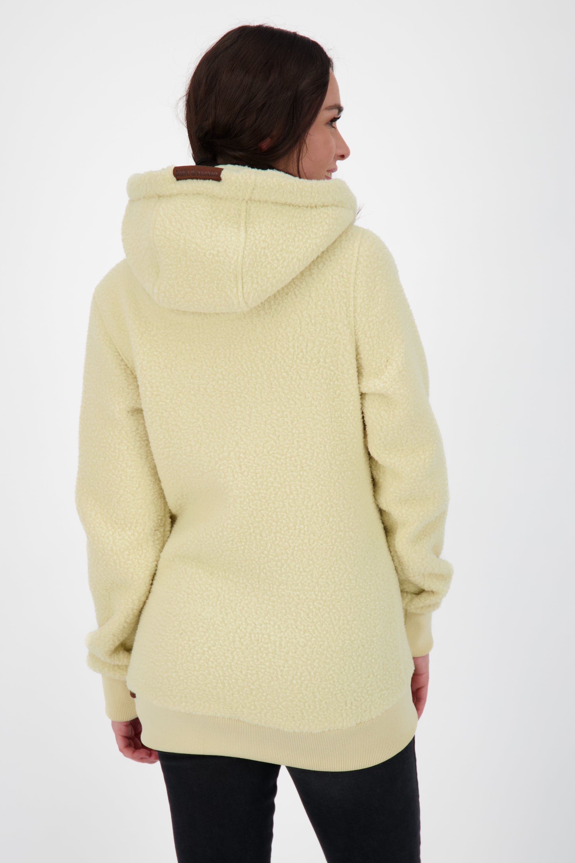 YasminAK G Teddyjacke für Damen - Stylisch durch den Winter Beige