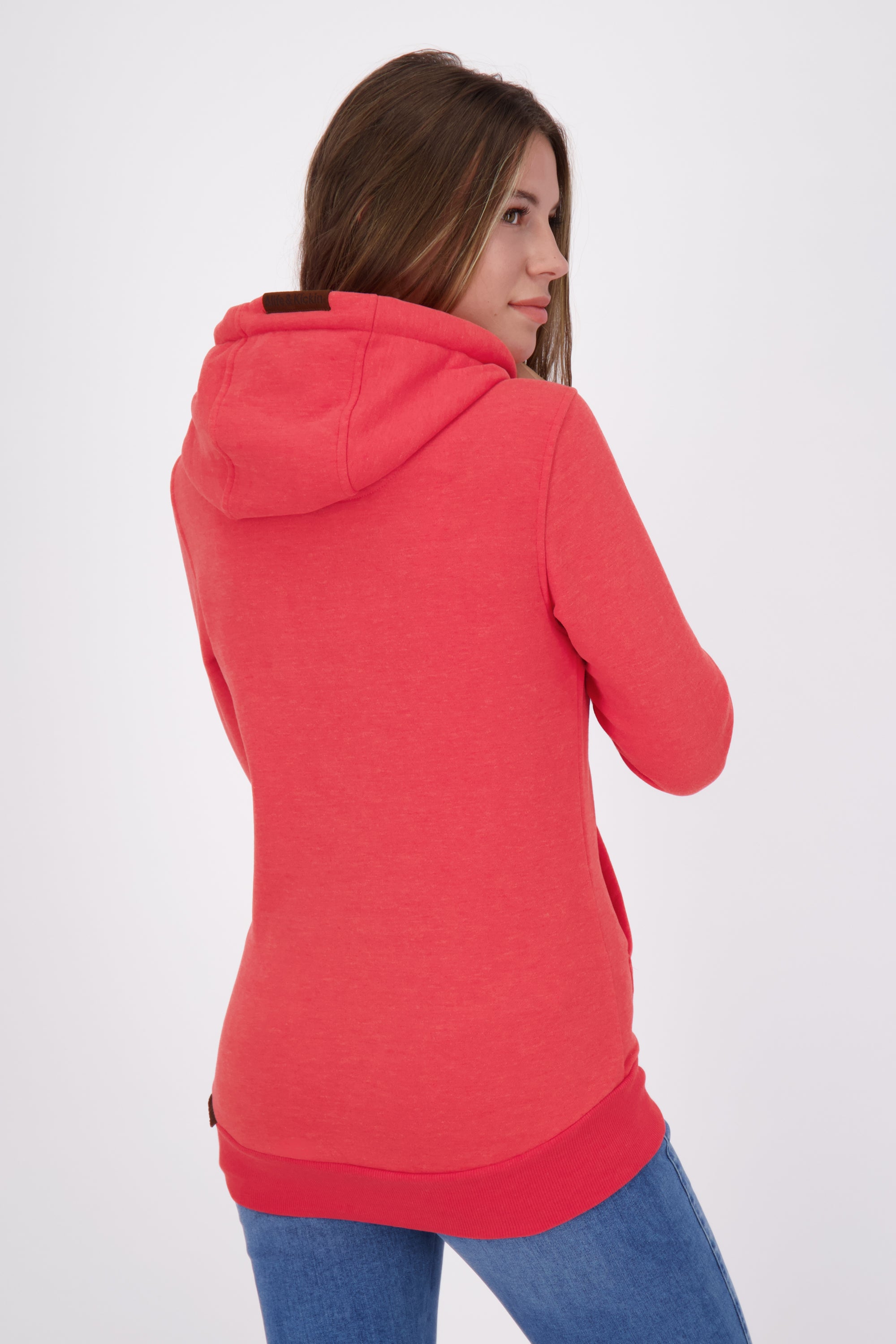 Damen Kapuzensweatshirt SarahAK A in tollen Farben Rot
