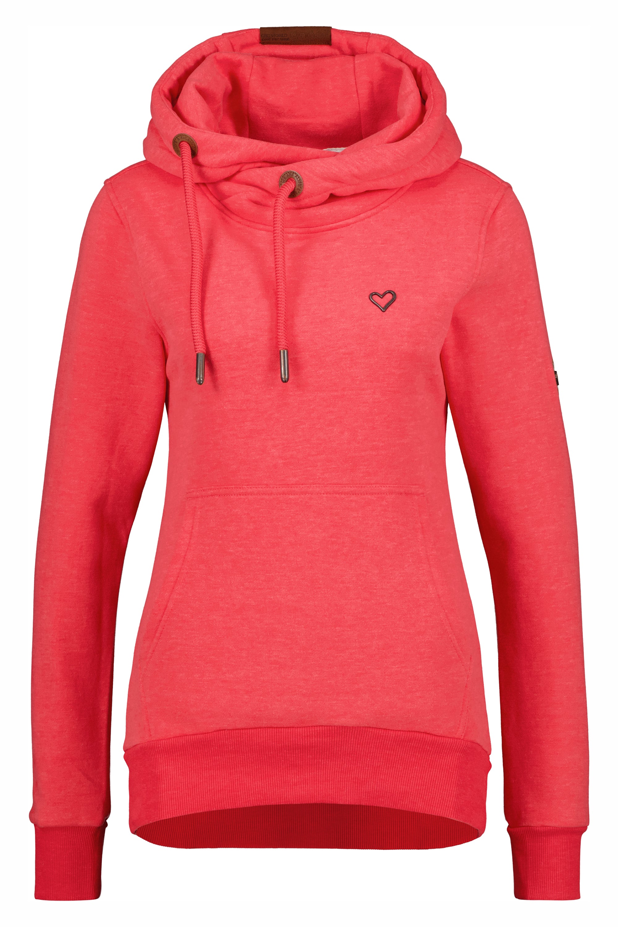 Damen Kapuzensweatshirt SarahAK A in tollen Farben Rot