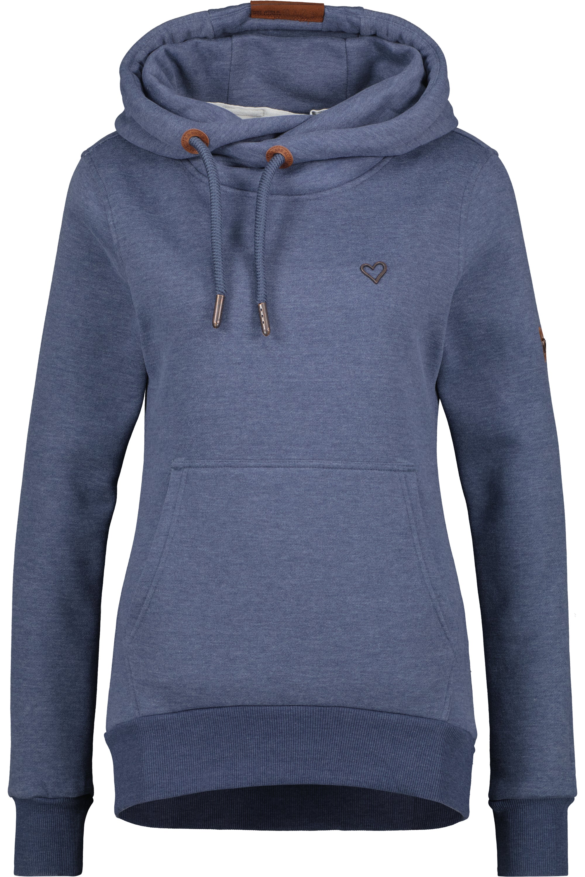 Damen Kapuzensweatshirt SarahAK A in tollen Farben Dunkelblau