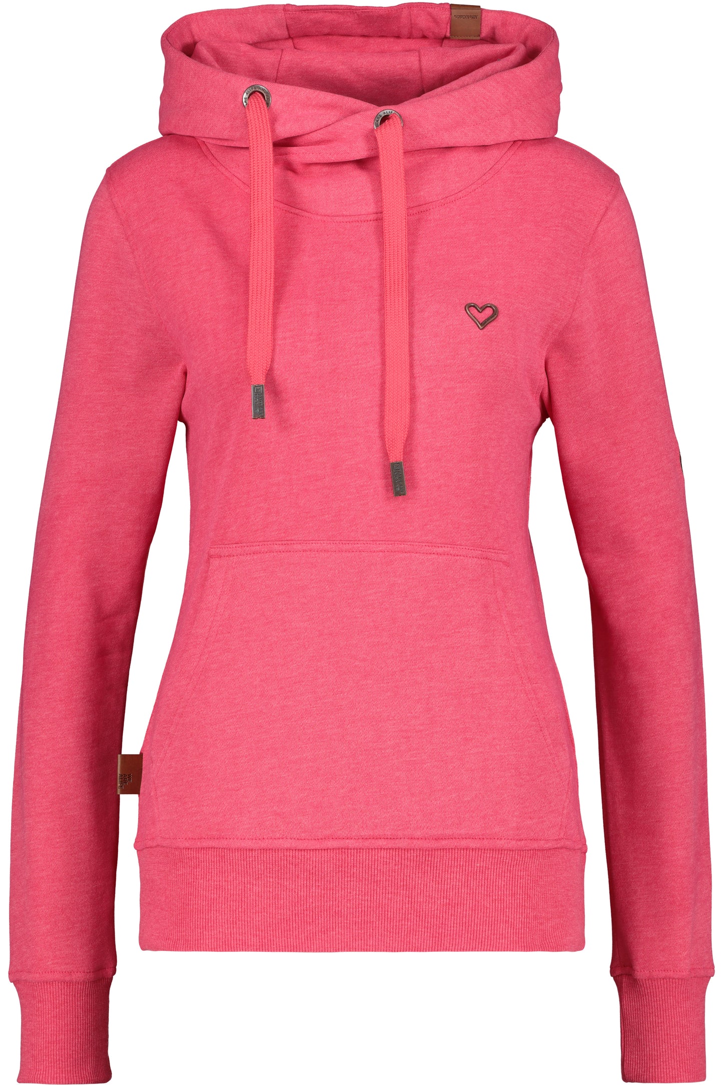 SarahAK A Hoodie Damen mit Kapuze Rot