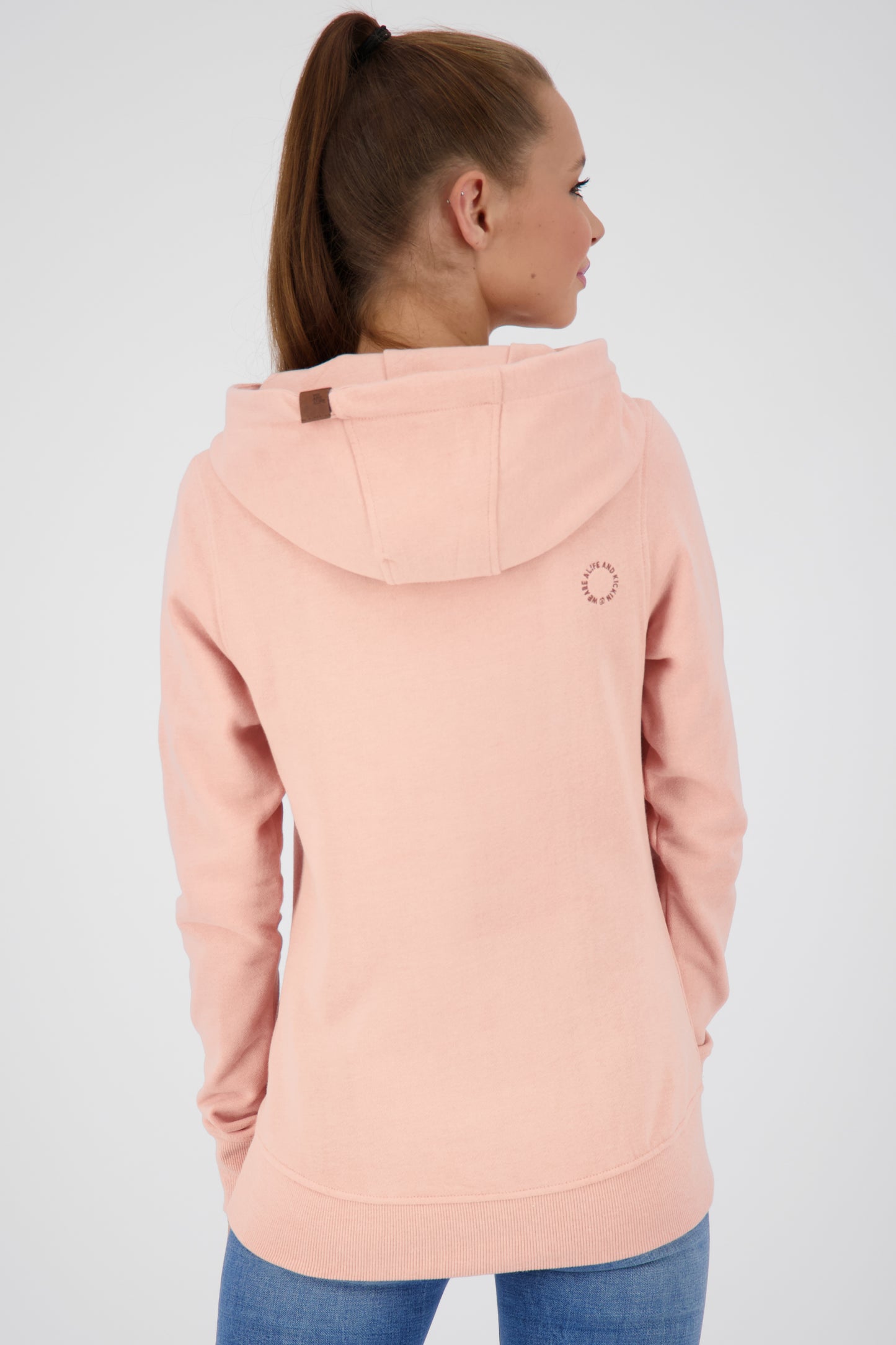 SarahAK A Hoodie Damen mit Kapuze Rosa