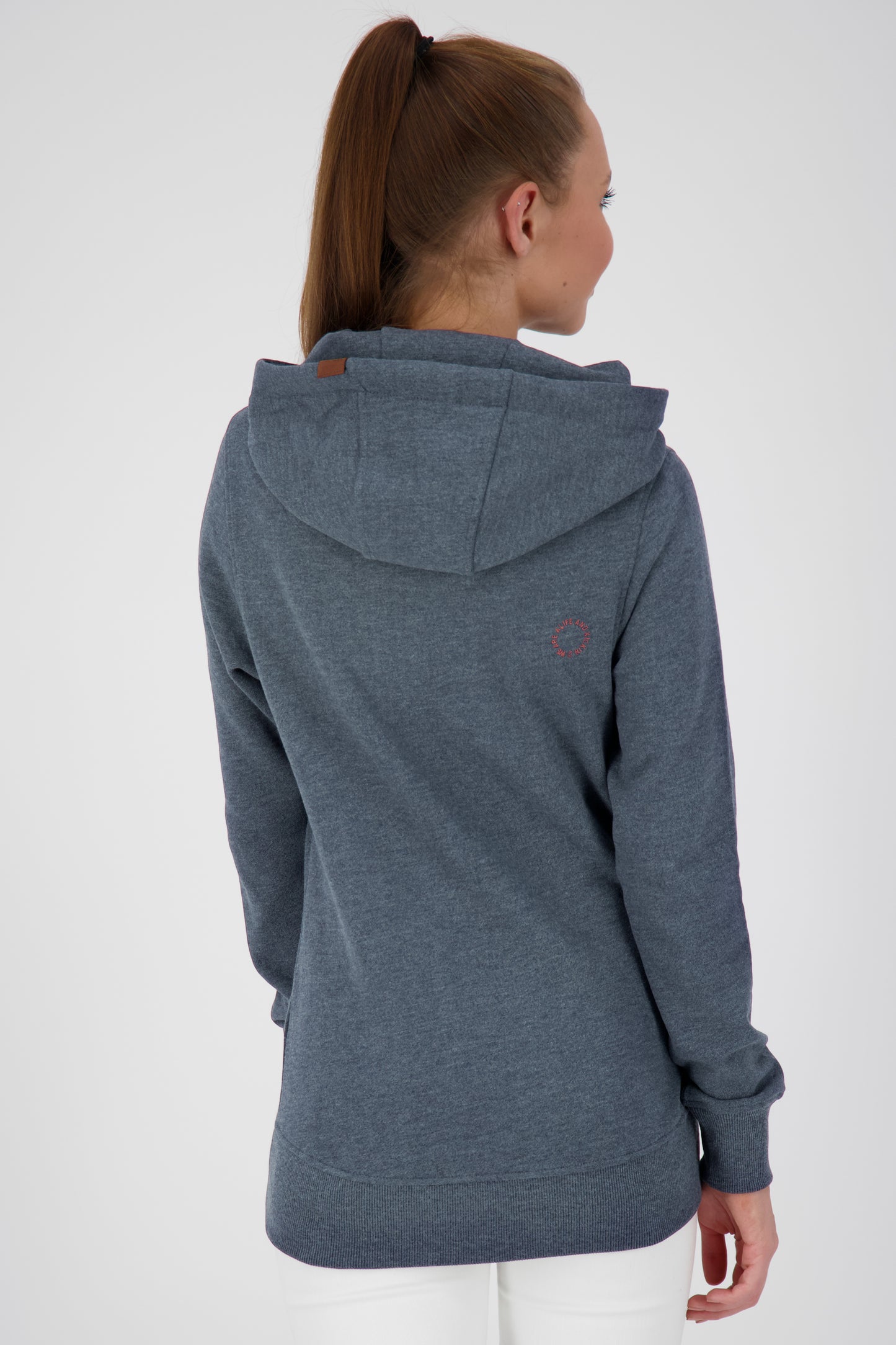 SarahAK A Hoodie Damen mit Kapuze Dunkelblau