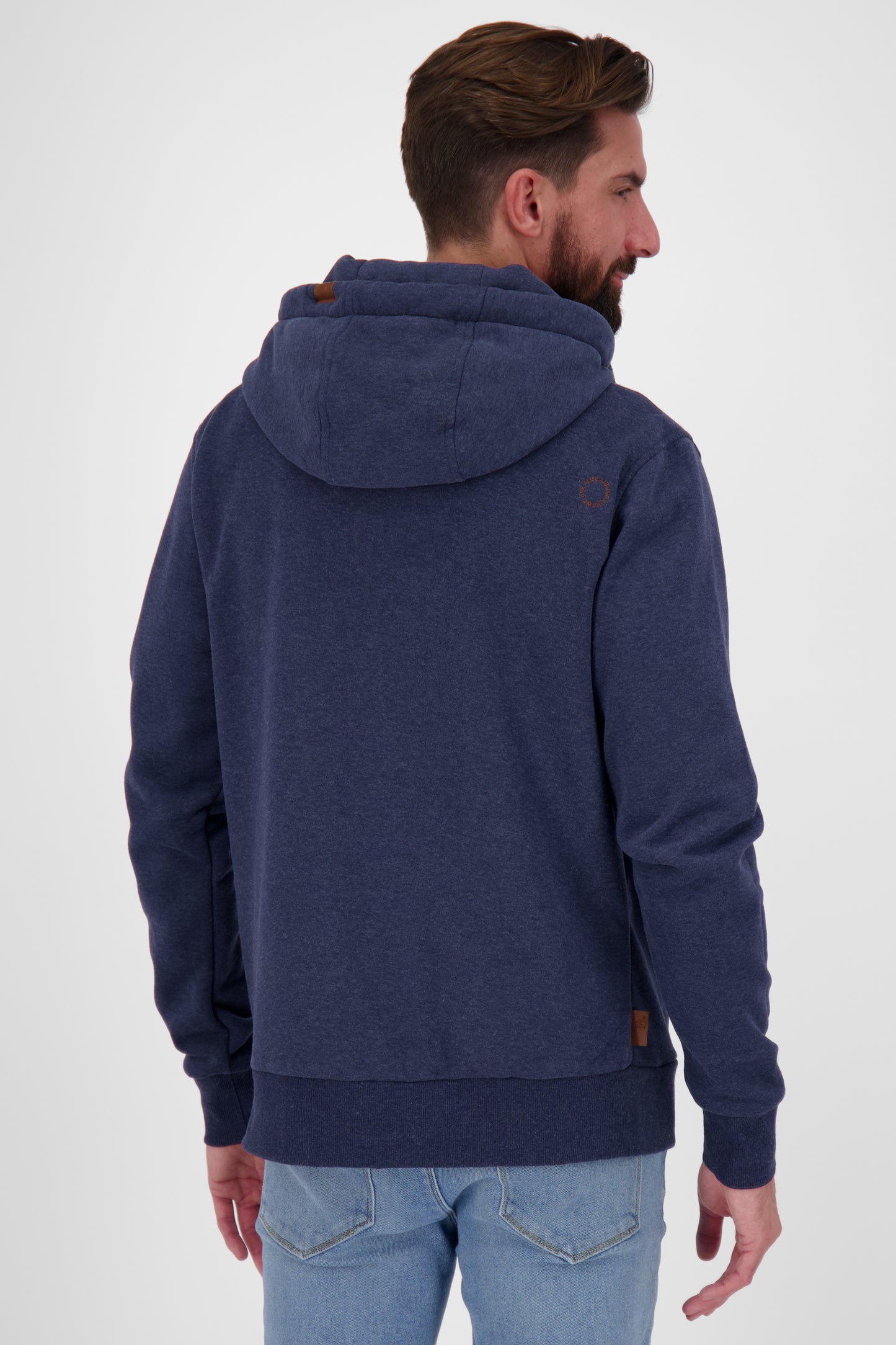 Hochwertiger Hoodie JohnsonAKA für Herren mit viel Komfort Dunkelblau