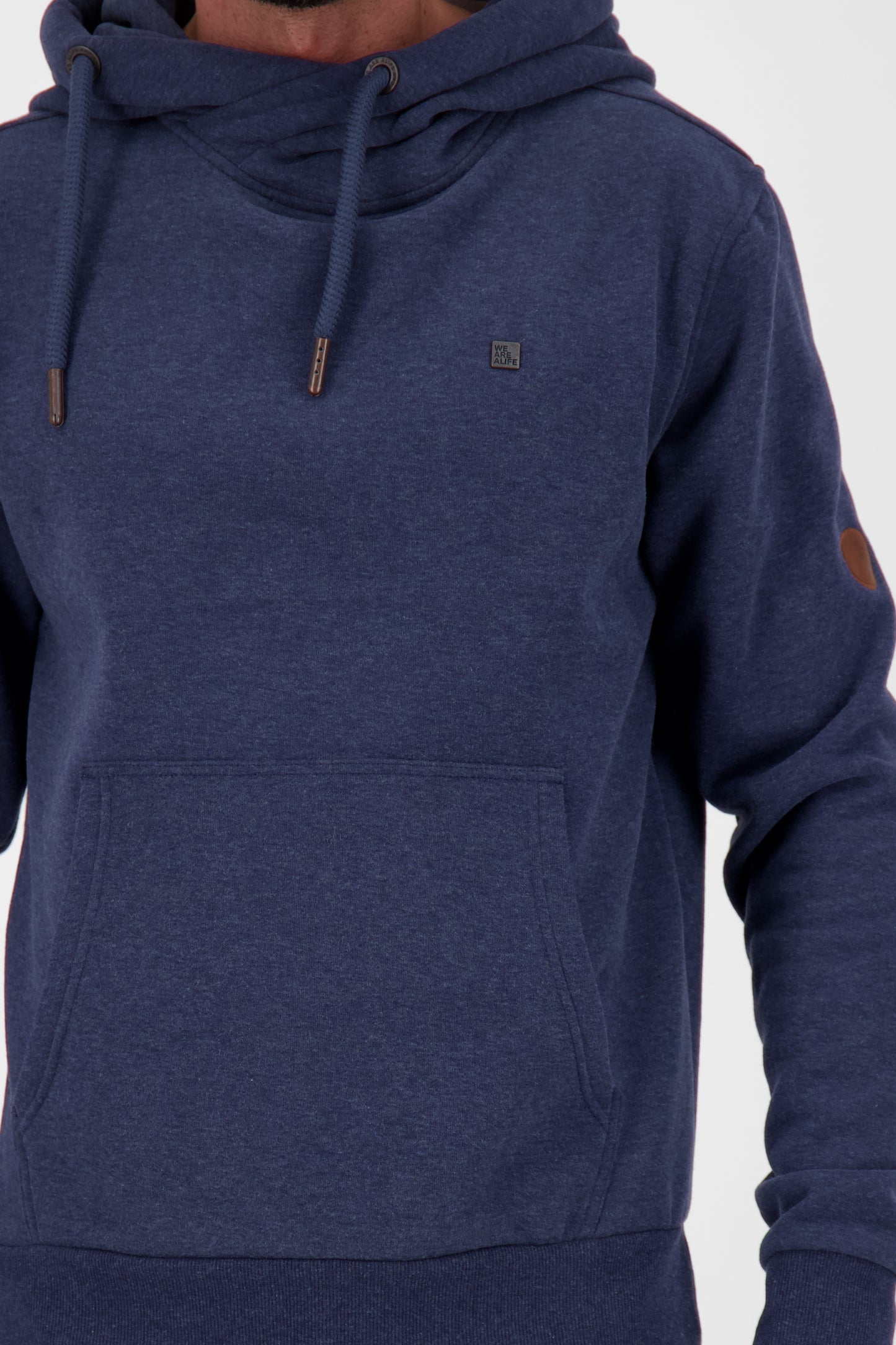 Hochwertiger Hoodie JohnsonAKA für Herren mit viel Komfort Dunkelblau