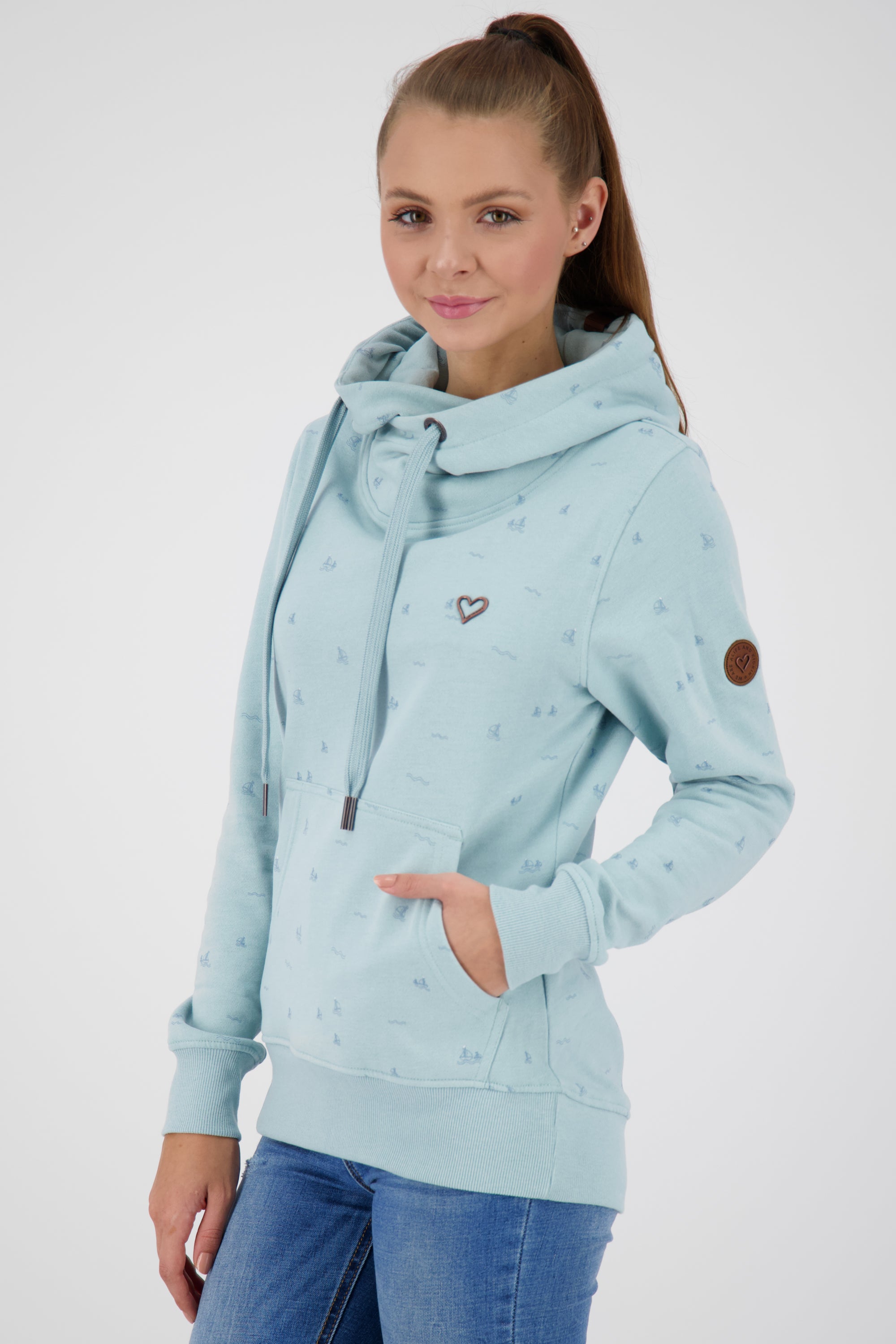 SarahAK B Sweat Hellblau